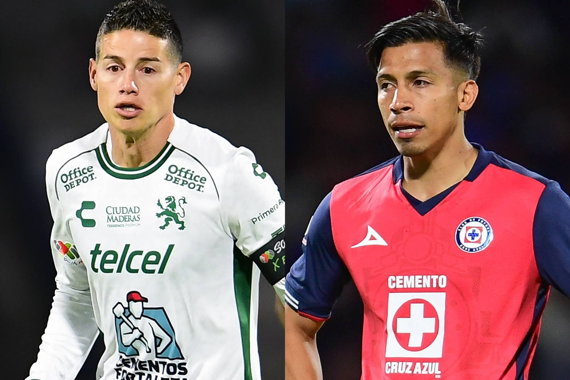 James Rodr�guez y �ngel Sep�lveda.