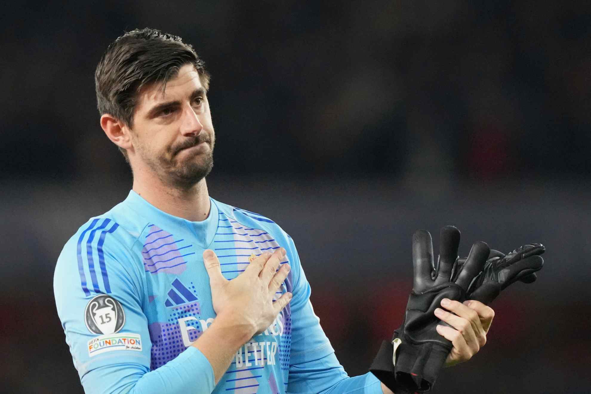 Courtois y todo el Madrid, fuera de Champions League