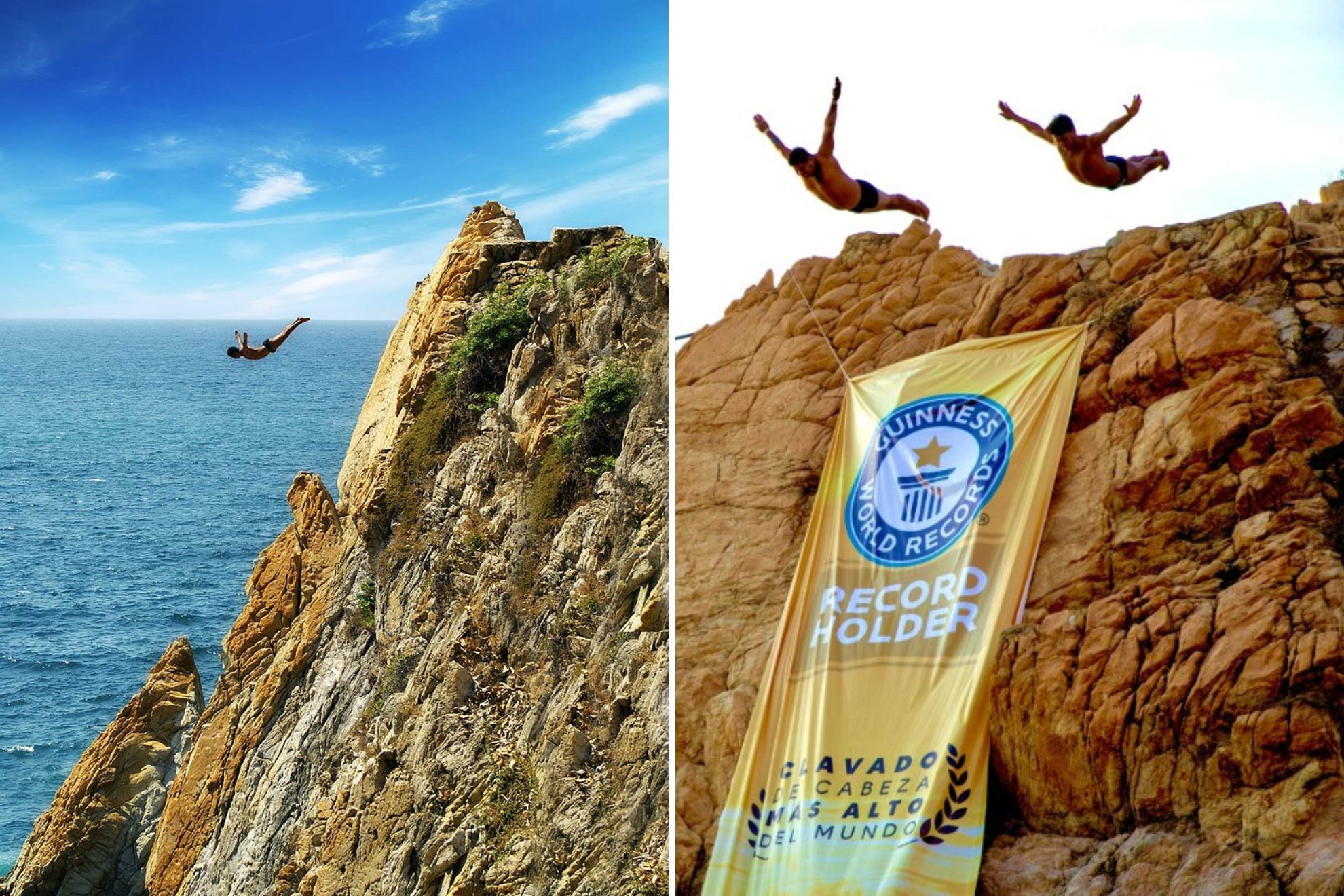 La Quebrada de Acapulco recibe un distinguido R�cord Guinness