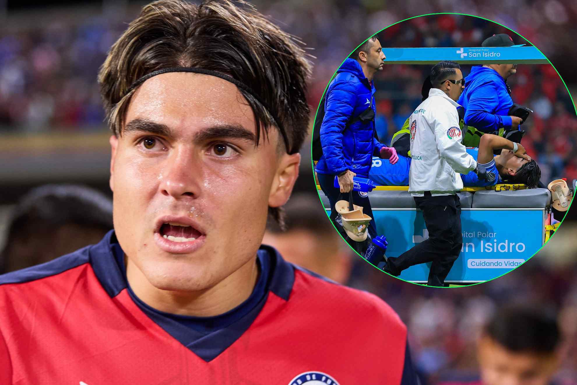 Romero, lesionado en Cruz Azul, sali� conmocionado en �ltima jornada