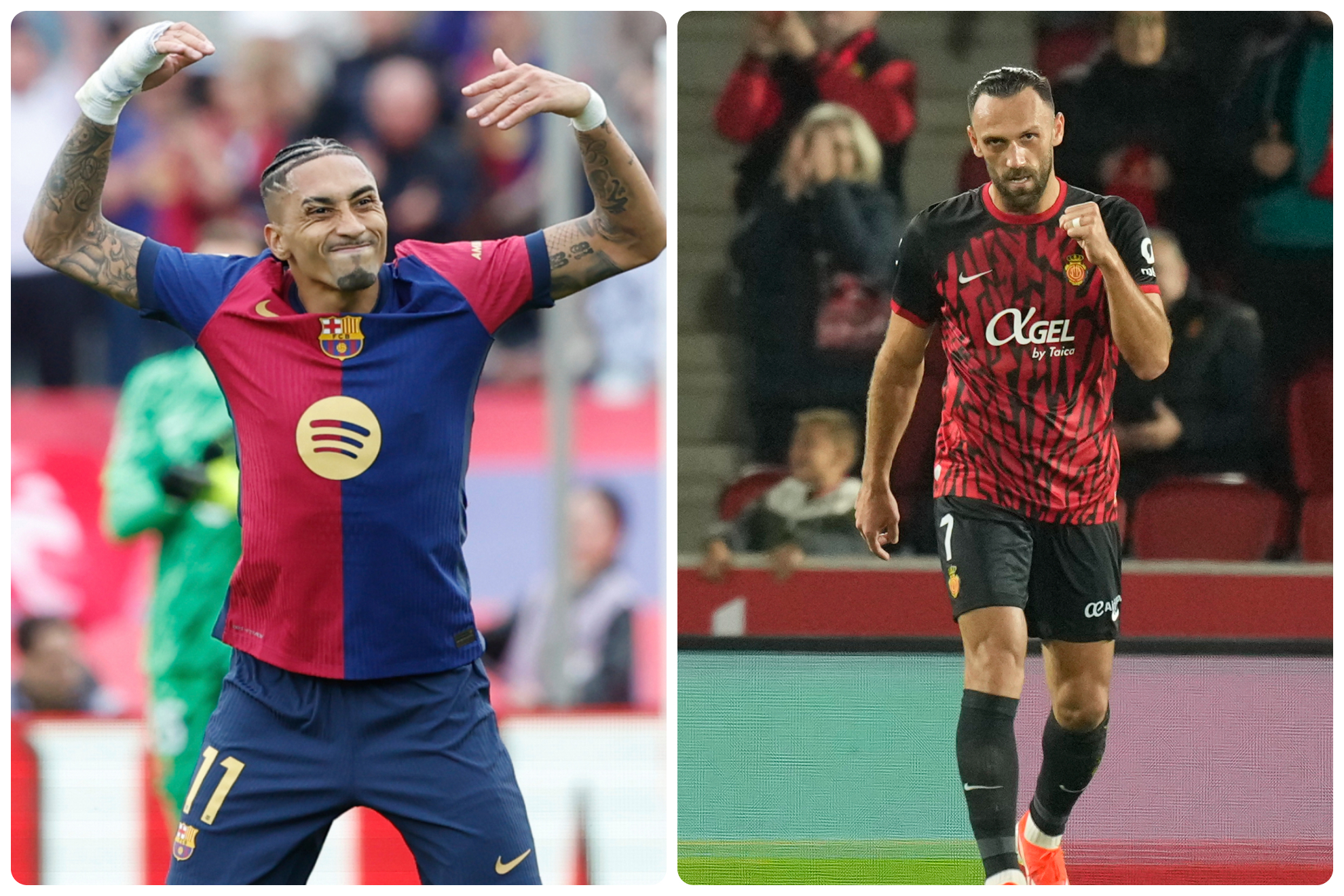 Blaugranas y Bermellones chocan en Montjuic con objetivos diferentes.