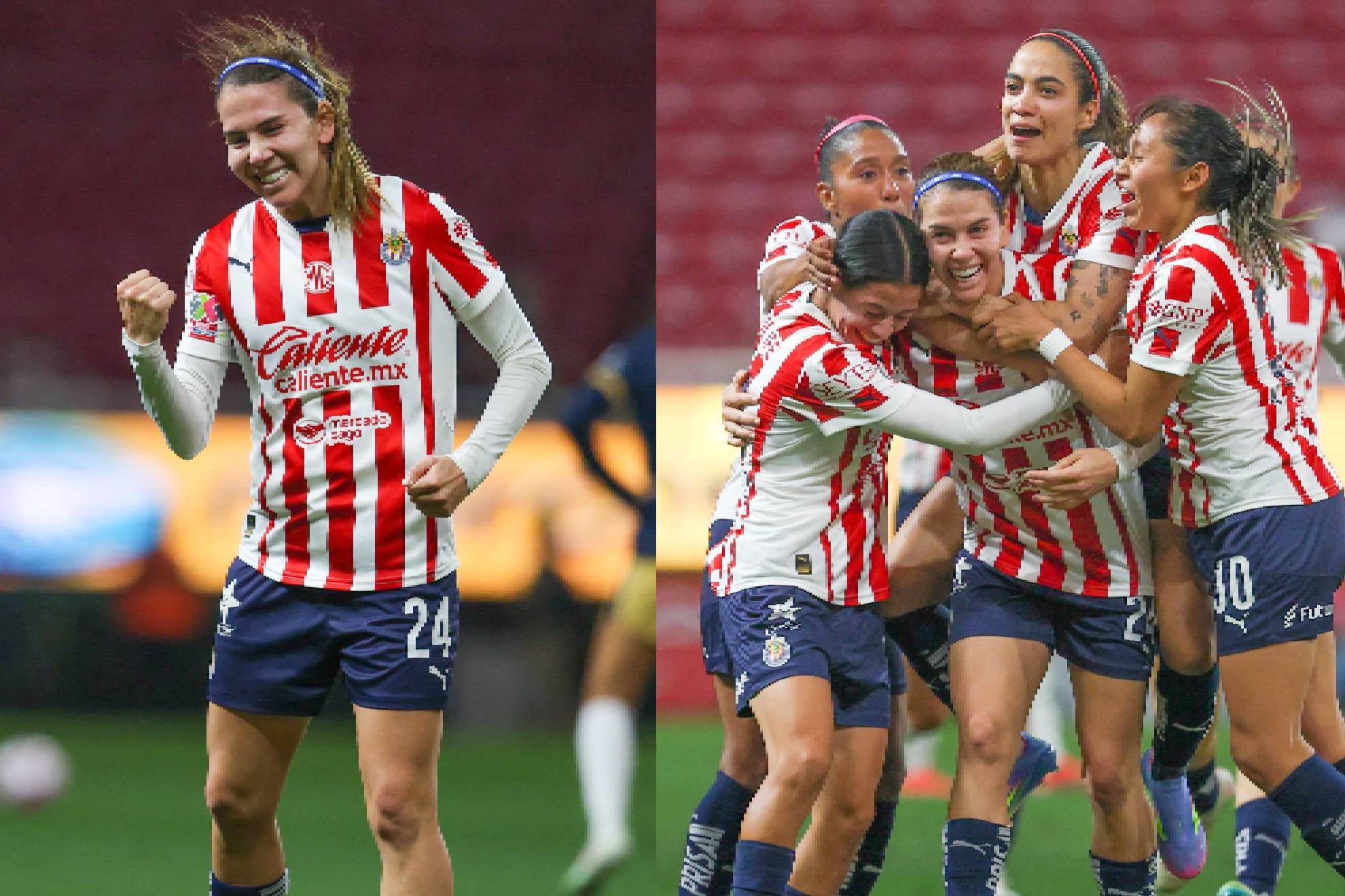 Resumen Chivas Femenil vs Pumas: Licha Cervantes encabeza triunfo del Guadalajara en Ida de Cuartos del Clausura 2025