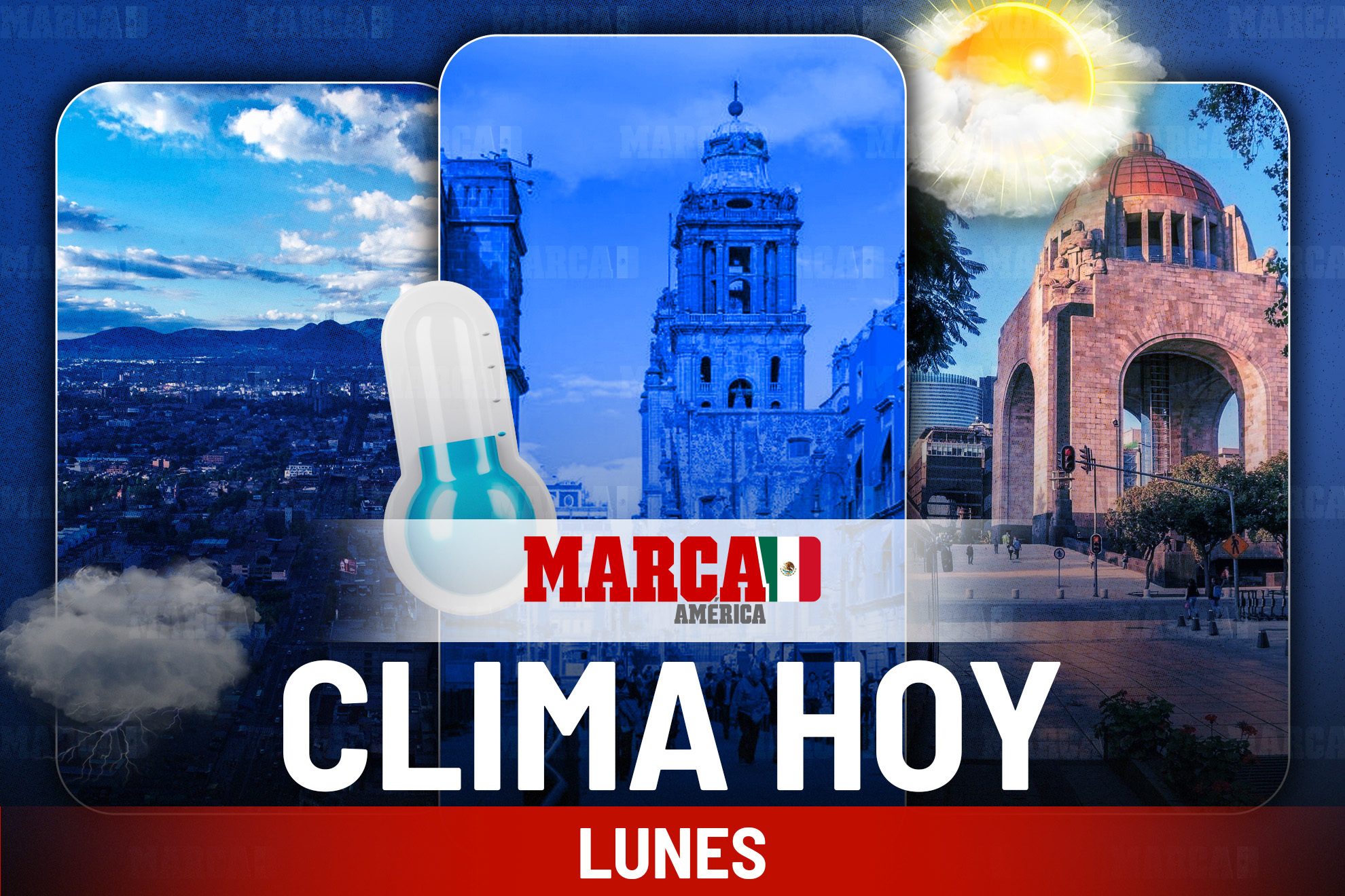 Pron�stico del clima para CDMX lunes 25 de agosto 2025