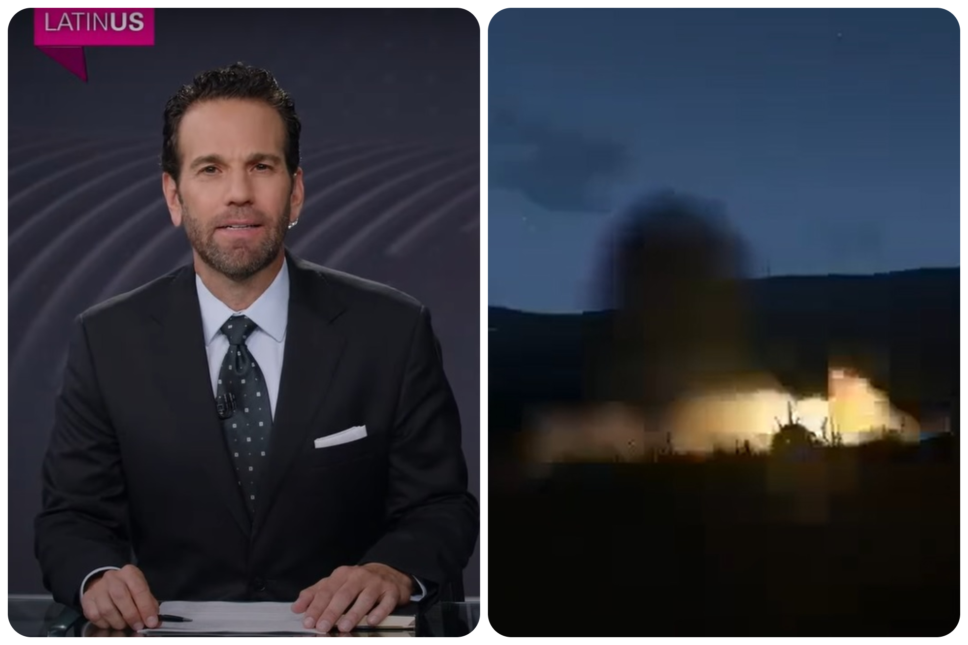 El periodista ofreci� disculpas por este error en su noticiero.