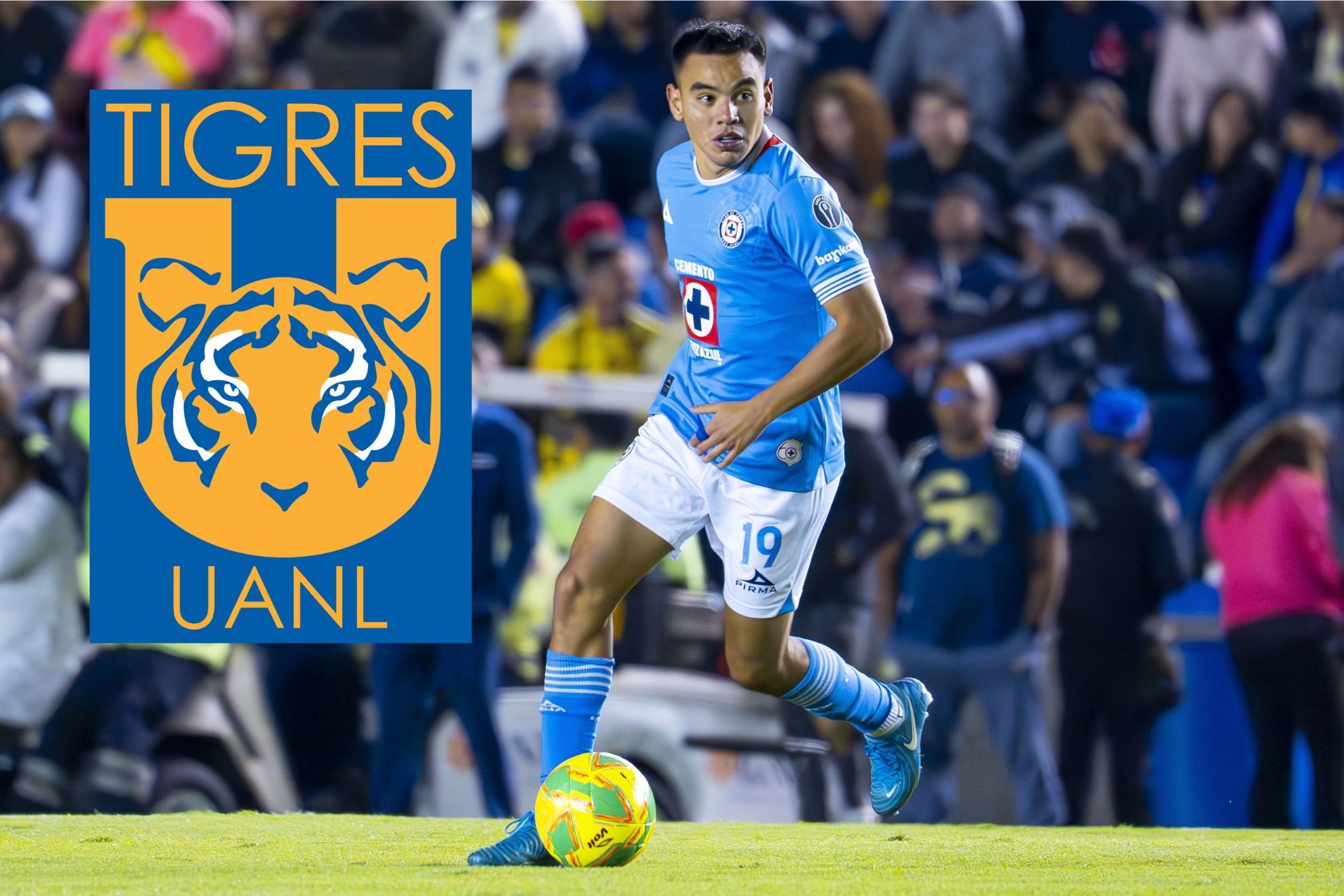 Tras perder el pase a la Final de la Concachampions 2025, Tigres quiere robarle a Charly Rodr�guez a Cruz Azul