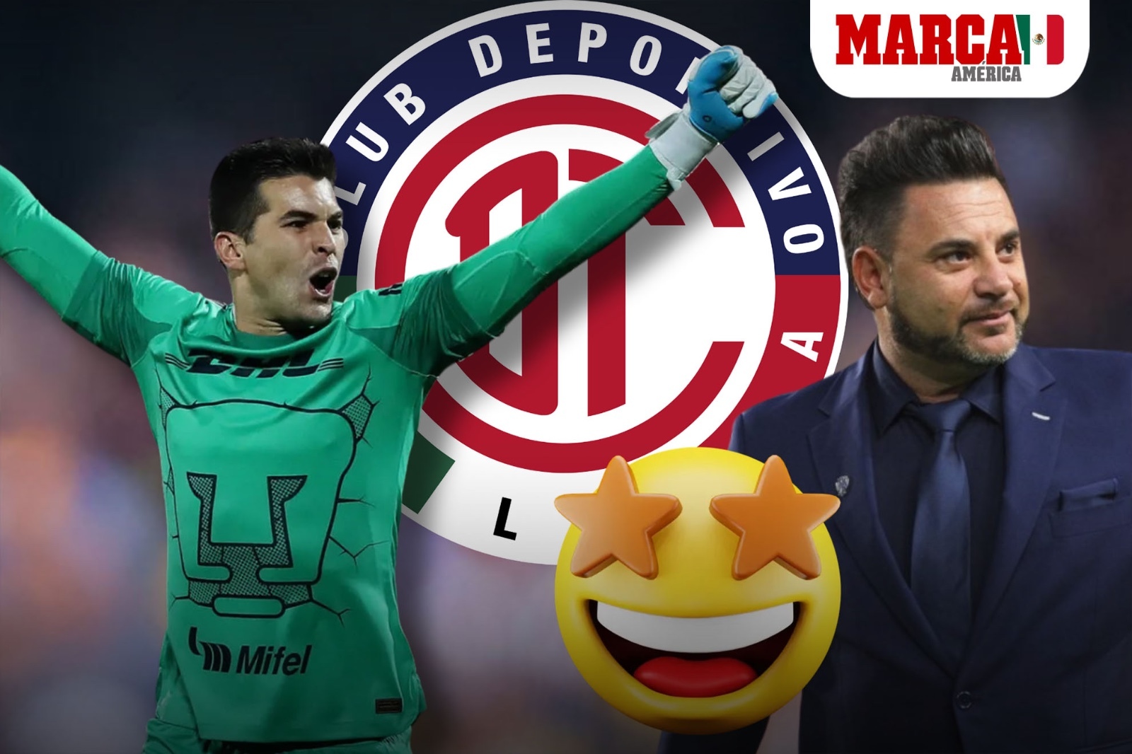 Mohamed quiere reforzar, otra vez, la porter�a de Toluca y ya tiene elegido