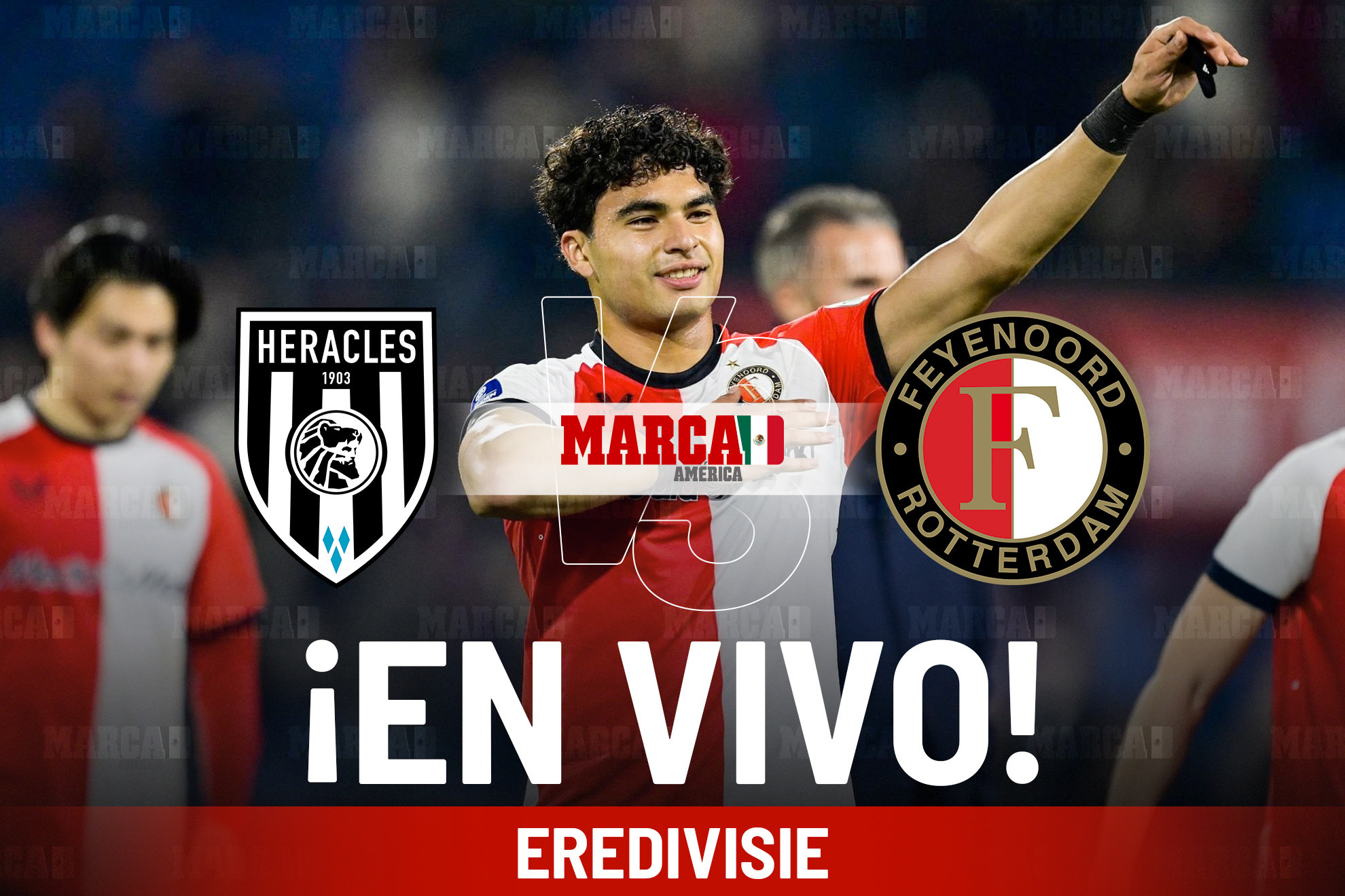Heracles vs Feyenoord EN VIVO. Partido de St�phano Carrillo hoy en Eredivisie 2025