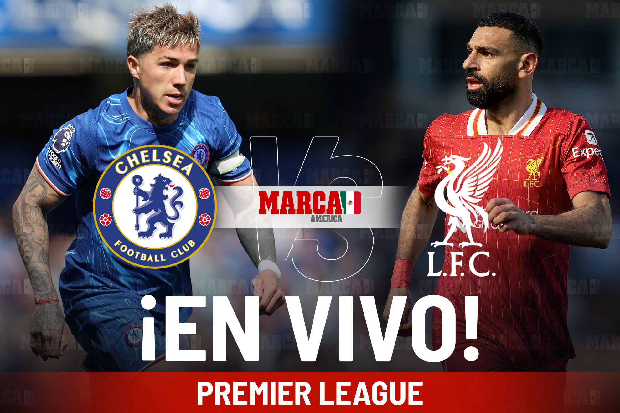 Chelsea vs Liverpool EN VIVO hoy. Partido Mohamed Salah - Premier League 2025