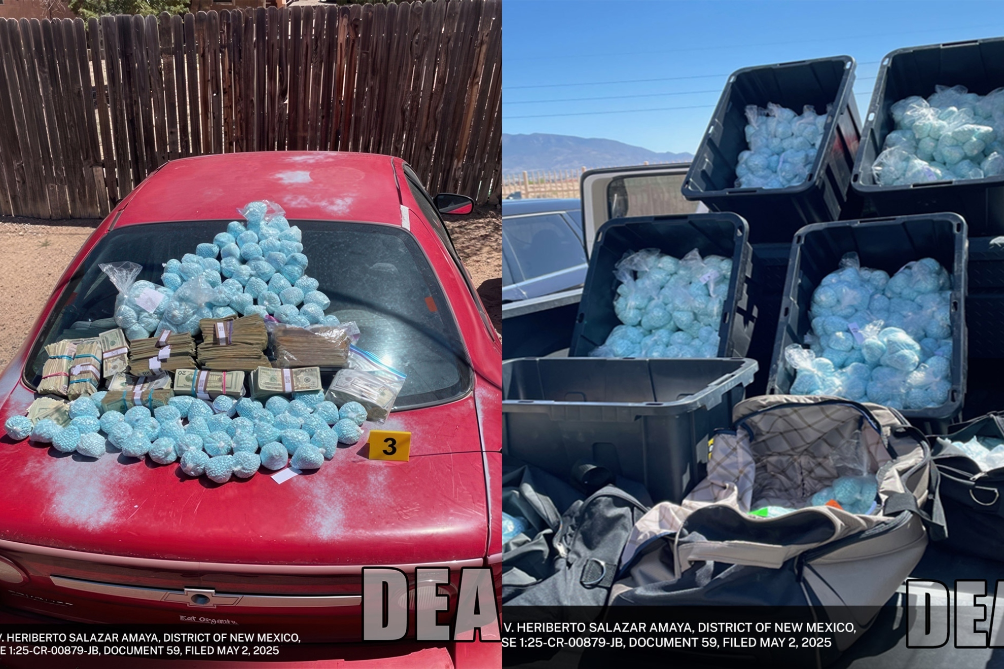 EU hace decomiso hist�rico de fentanilo y detienen a 16 miembros del C�rtel de Sinaloa