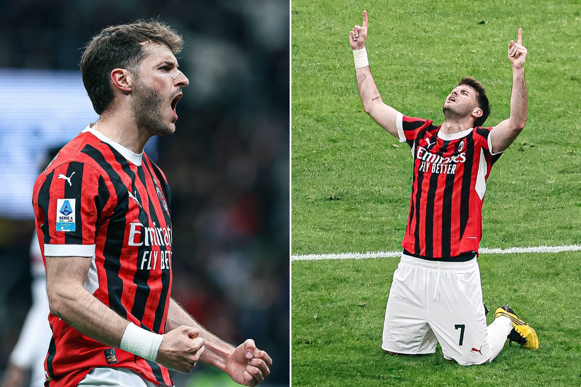 Santiago Gim�nez AC Milan