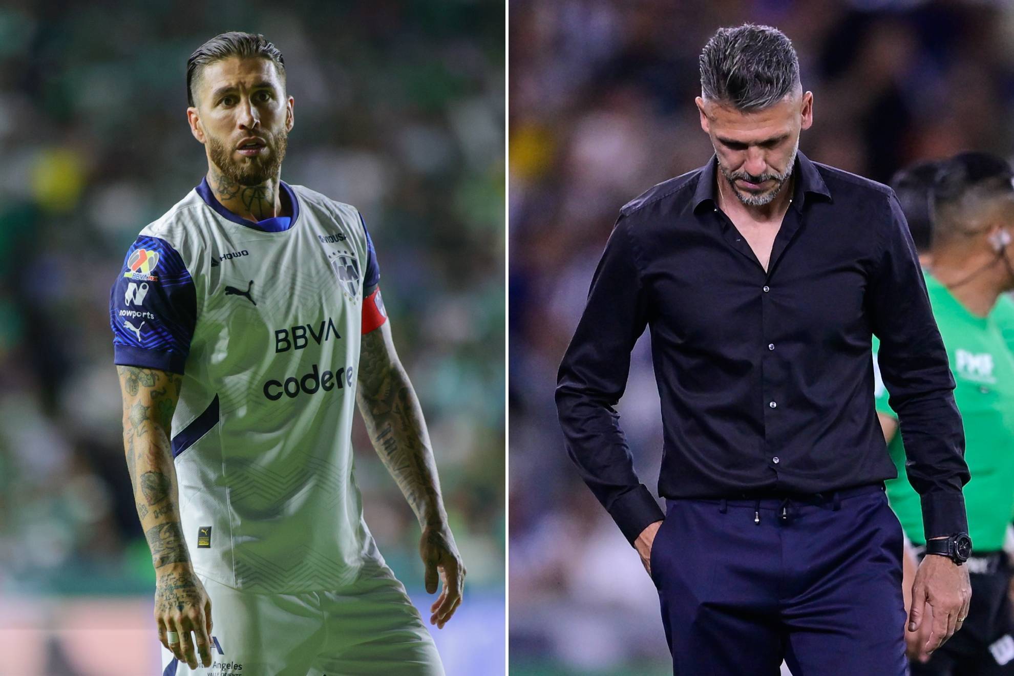 Sergio Ramos Mart�n Demichelis CF Monterrey Liga MX Liguilla