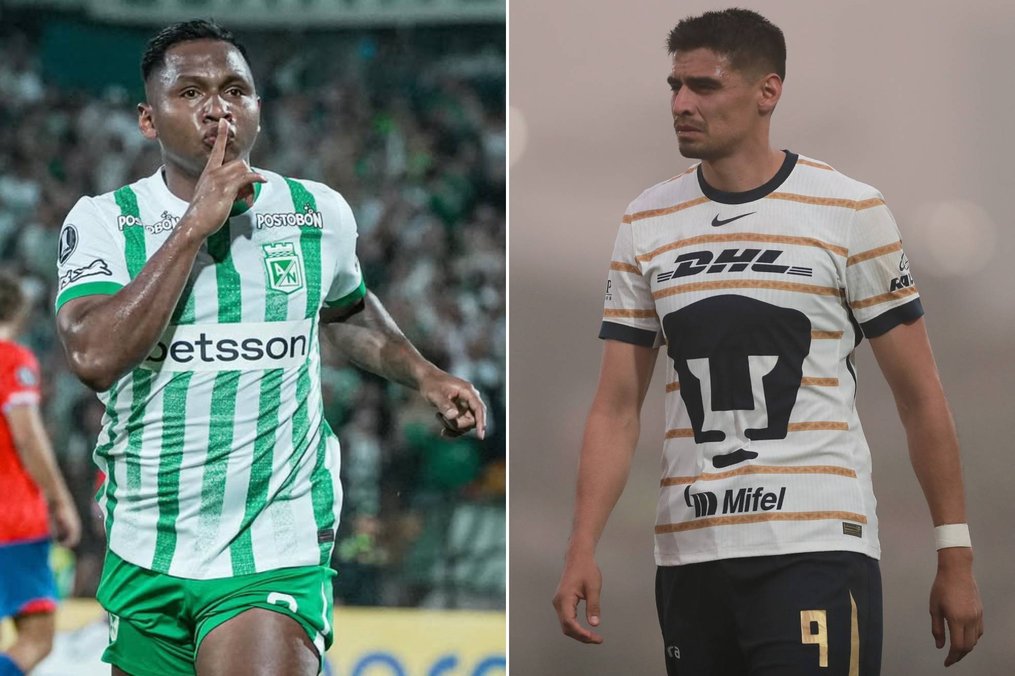 Alfredo Morelos podr�a llegar al ataque de Pumas