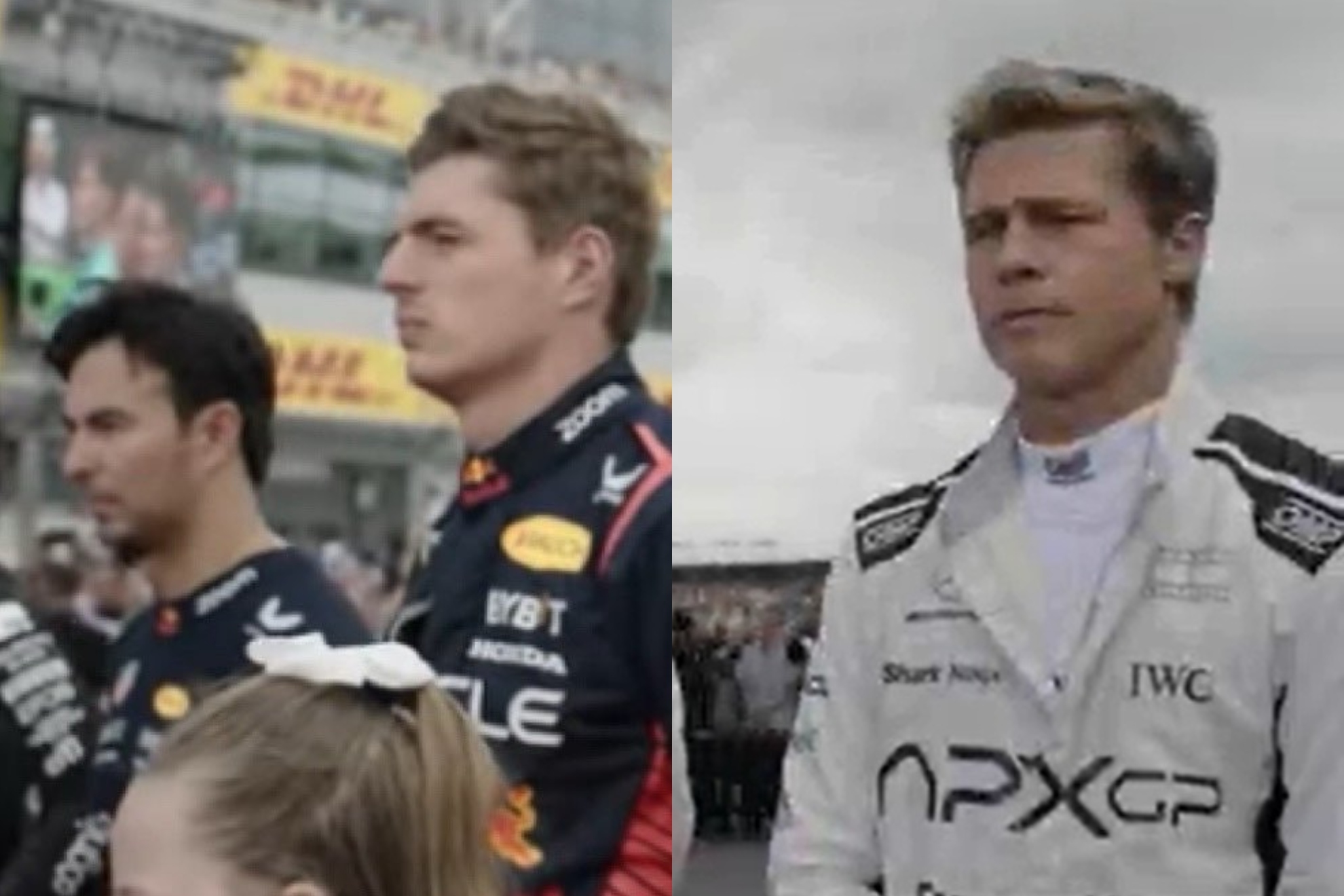 Checo P�rez - Brad Pitt