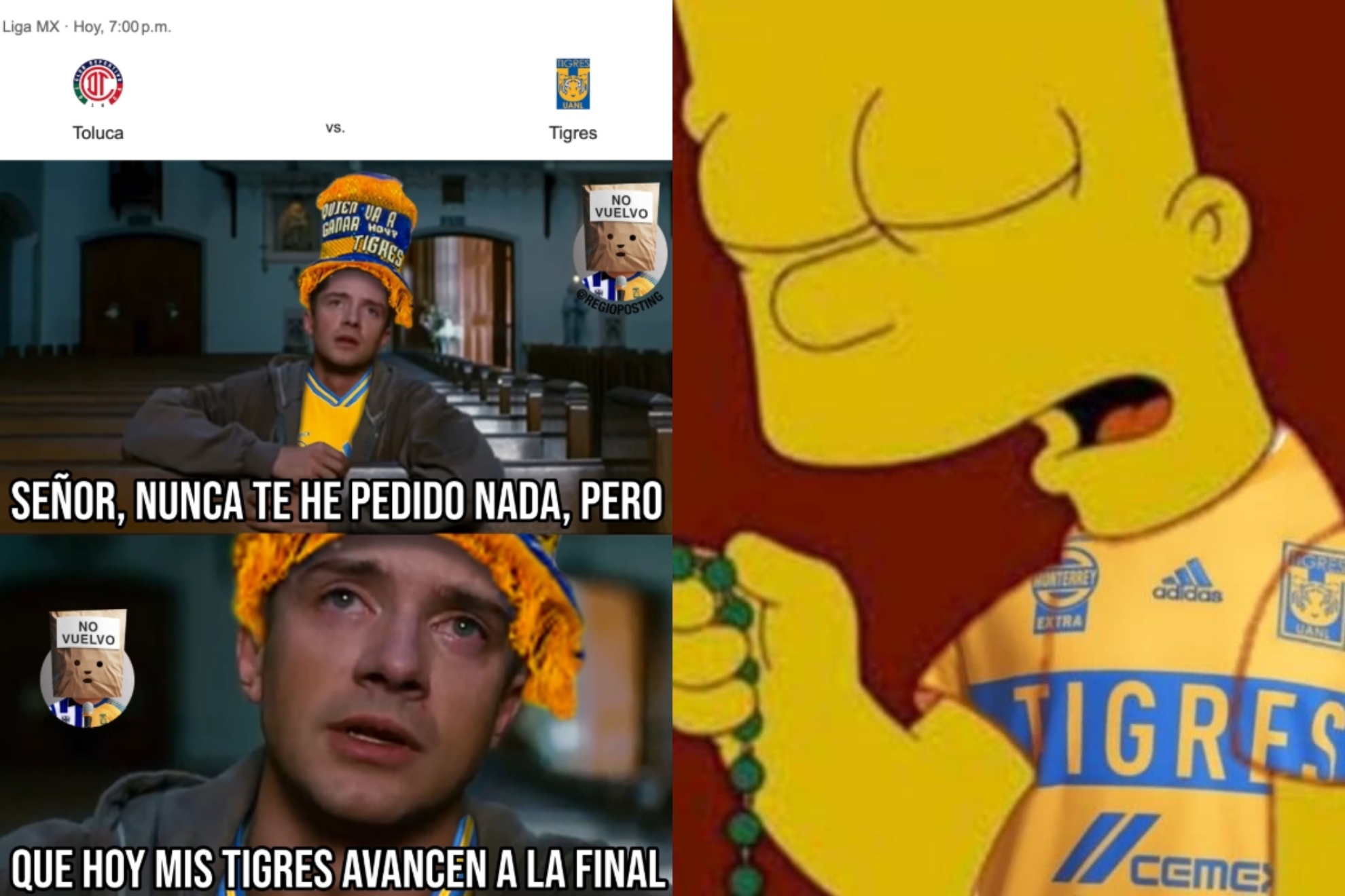 Liga MX 2025Toluca vs Tigres: Diablos Rojos elimina universitarios y los  MEMES se burlan de los felinos - Ya tenemos al primer finalista del  Clausura 2025 y... | MARCA.com, image size:1980x1320