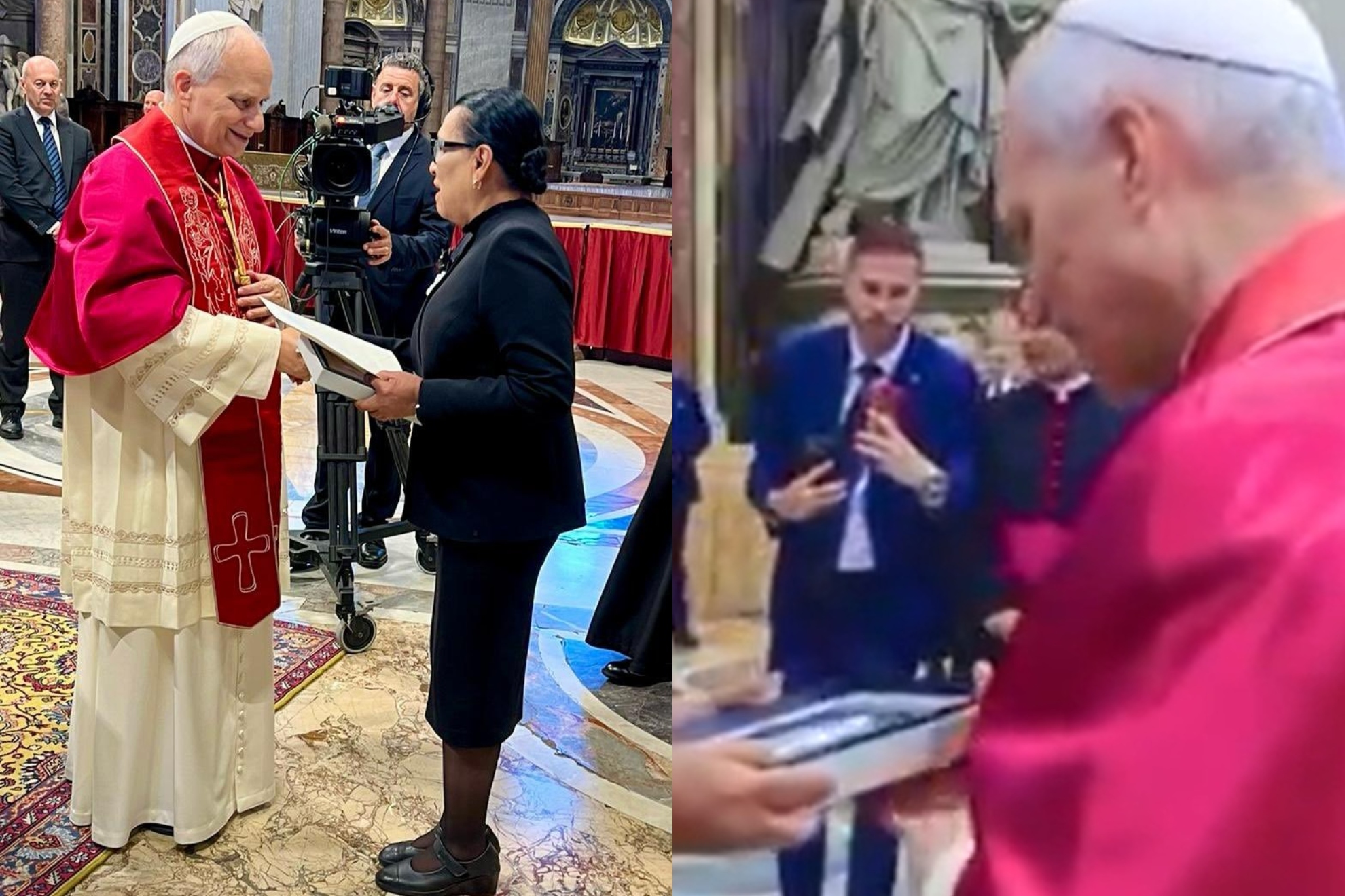 Rosa Icela Rodr�guez - Papa Le�n XIV