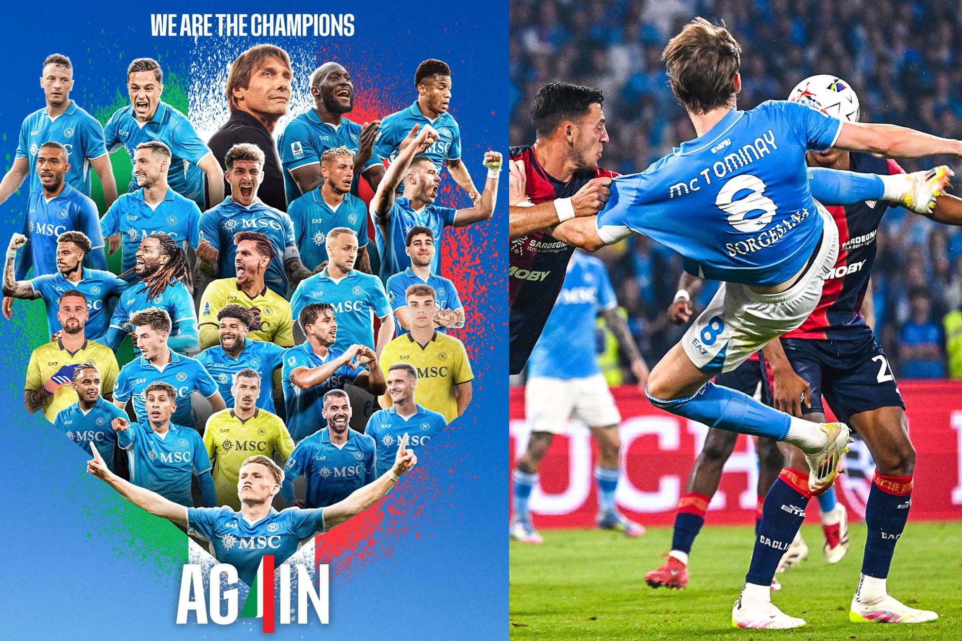 Tremenda definici�n de McTominay para comandar la victoria y t�tulo del Napoli