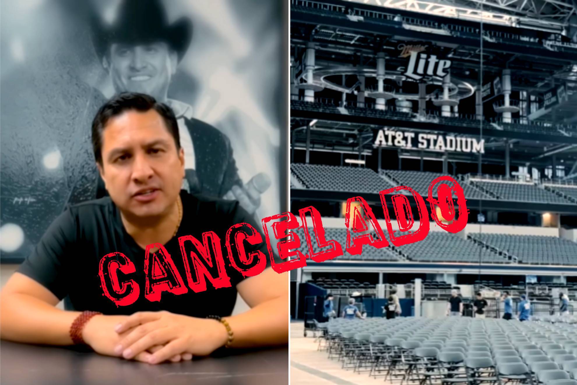 Concierto cancelado en Arlington, Texas