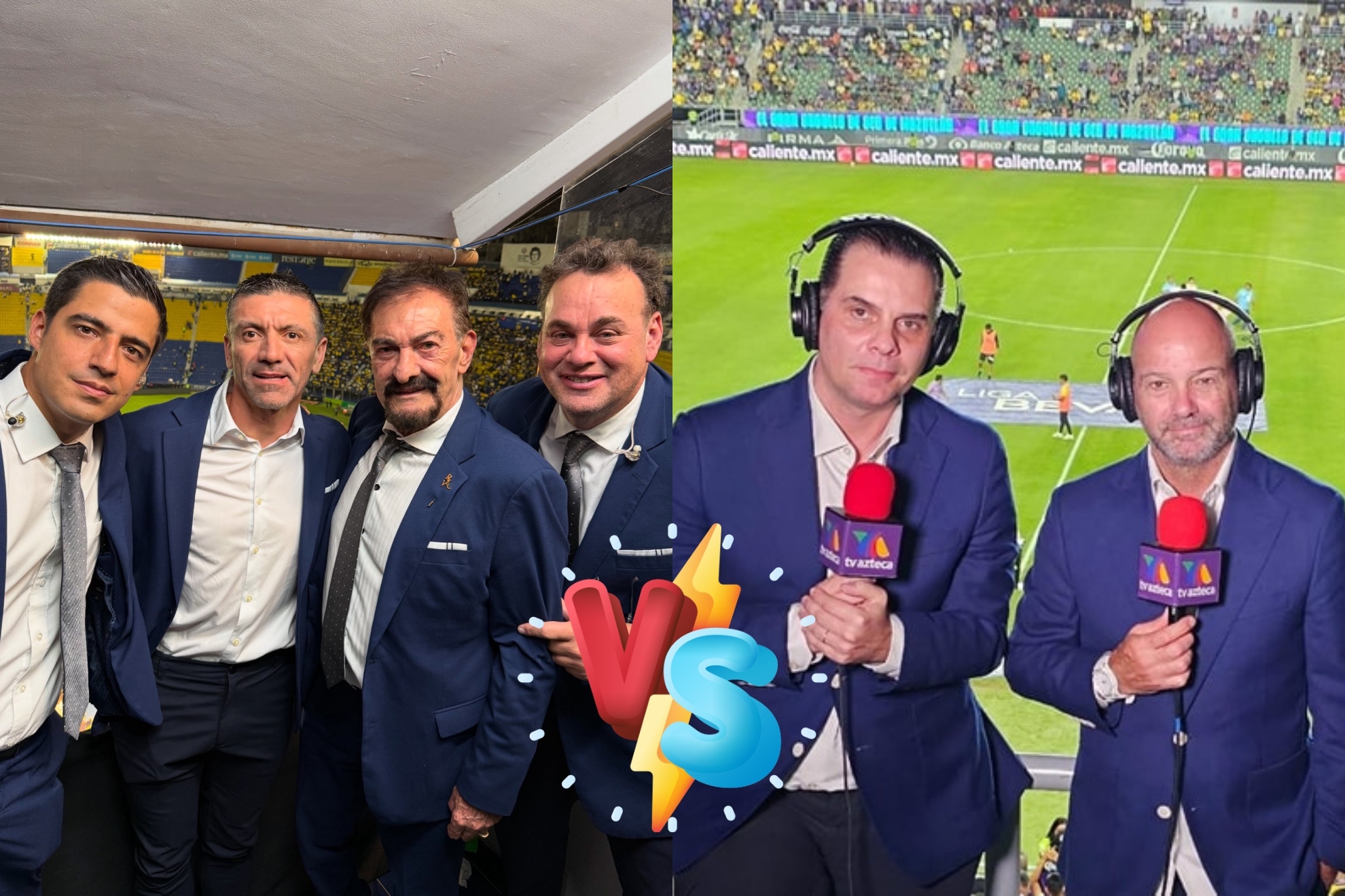 Faitelson y La Volpe no bastan: TUDN con todo para vencer a Martinoli y TV Azteca en Final Am�rica vs Toluca