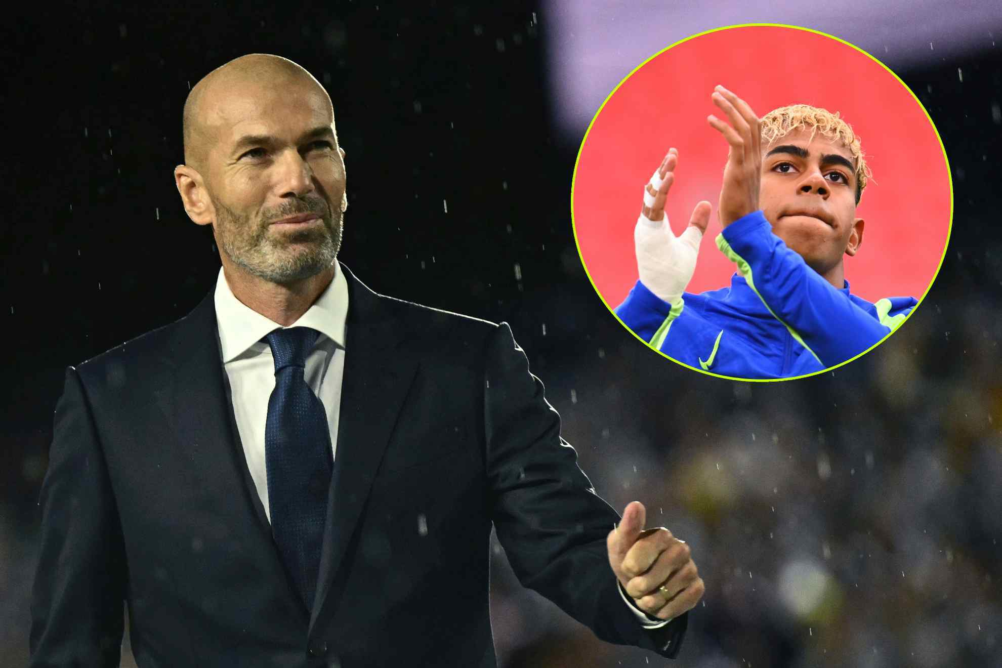 Zidane llueve de elogios a Yamal