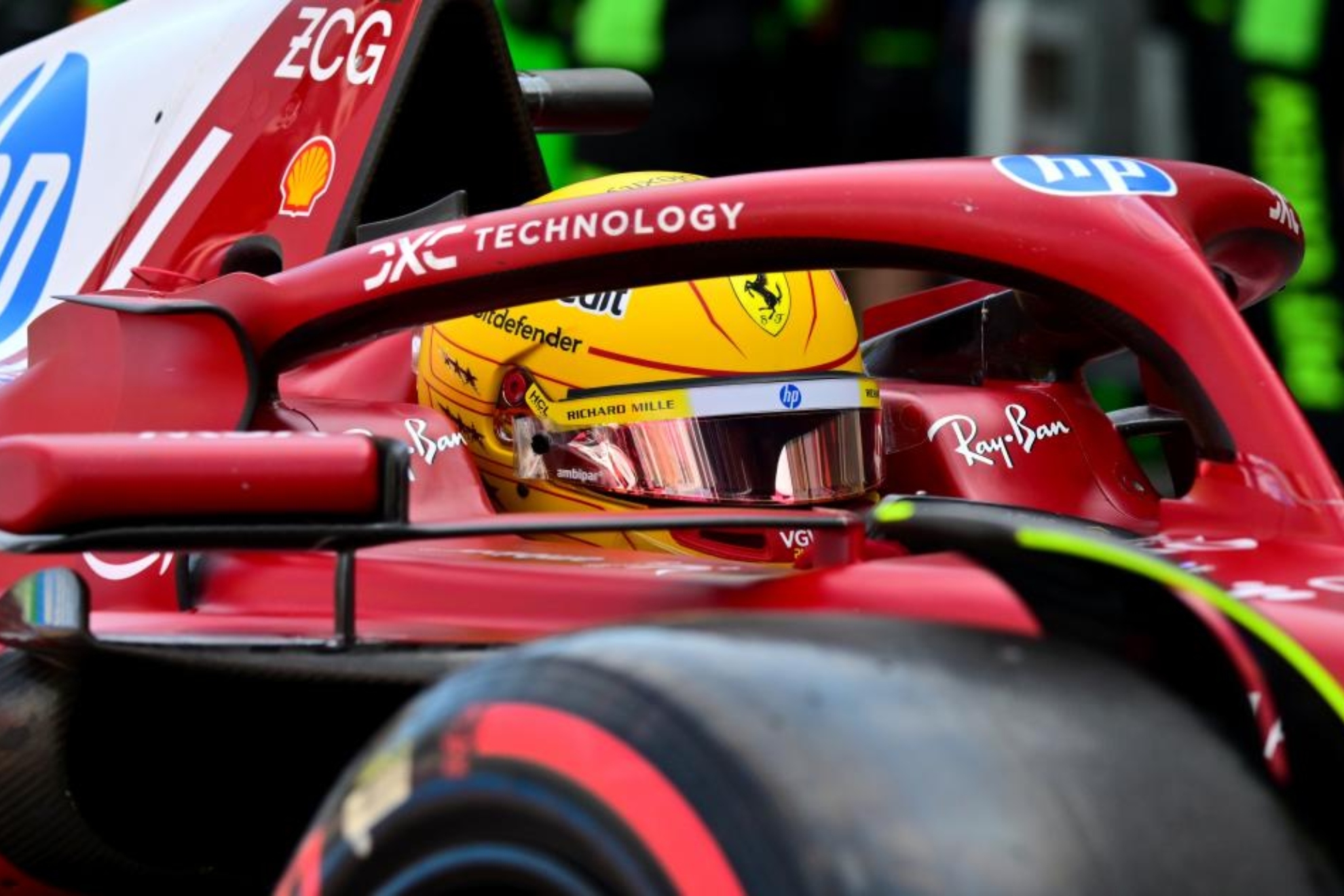 Lewis Hamilton durante el GP de M�naco