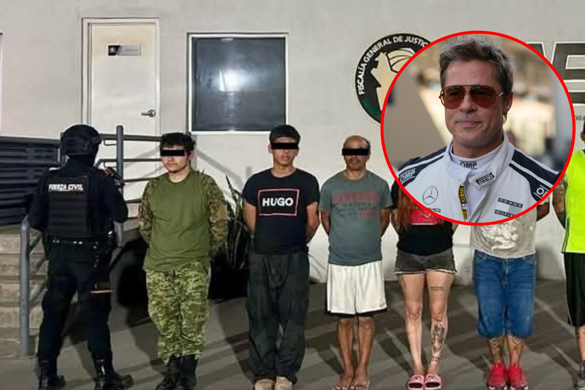 No es broma, Brad Pitt tiene un tocayo y lo detienen en Monterrey