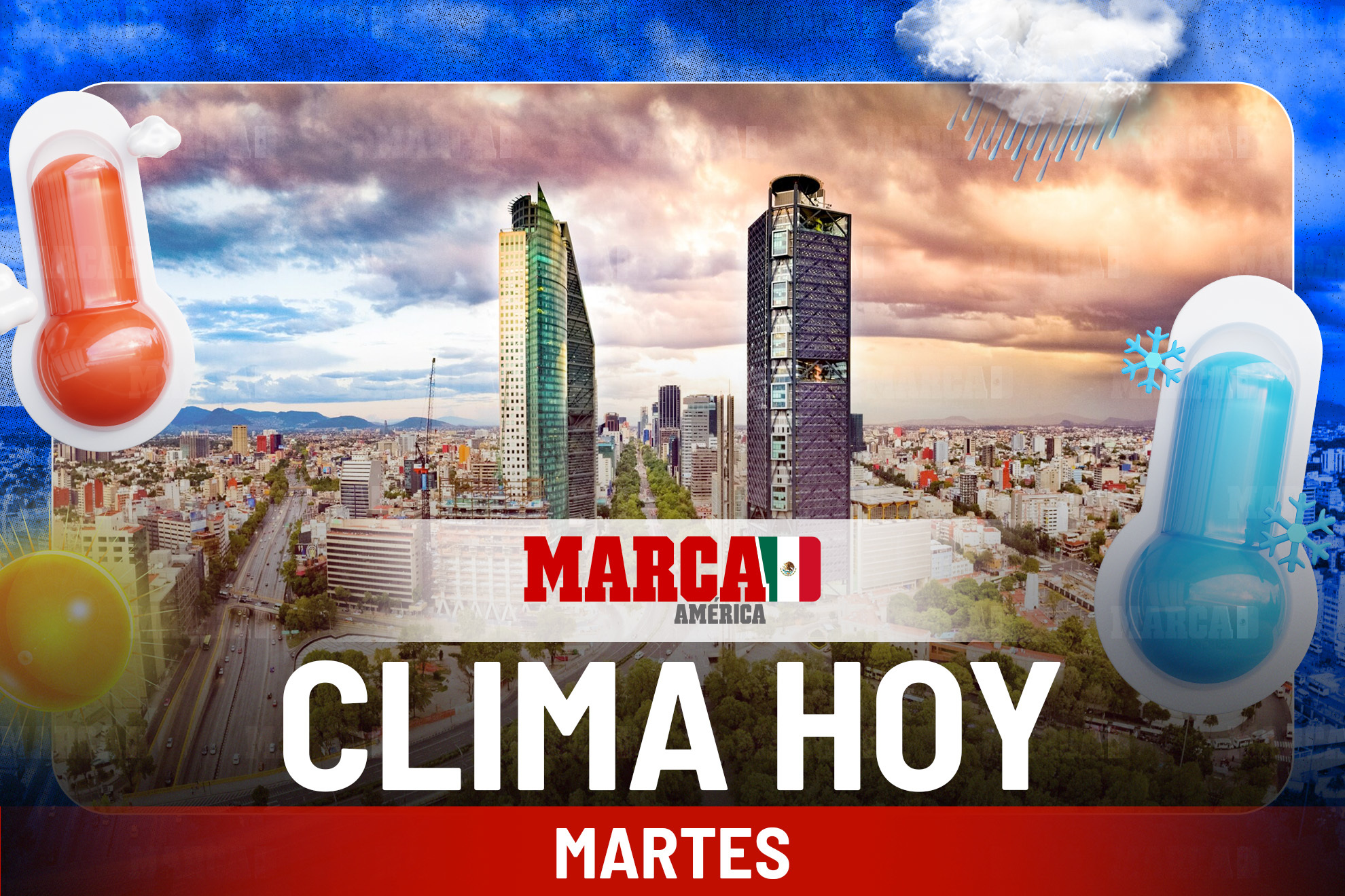 Clima CDMX hoy martes 17 de junio 2025