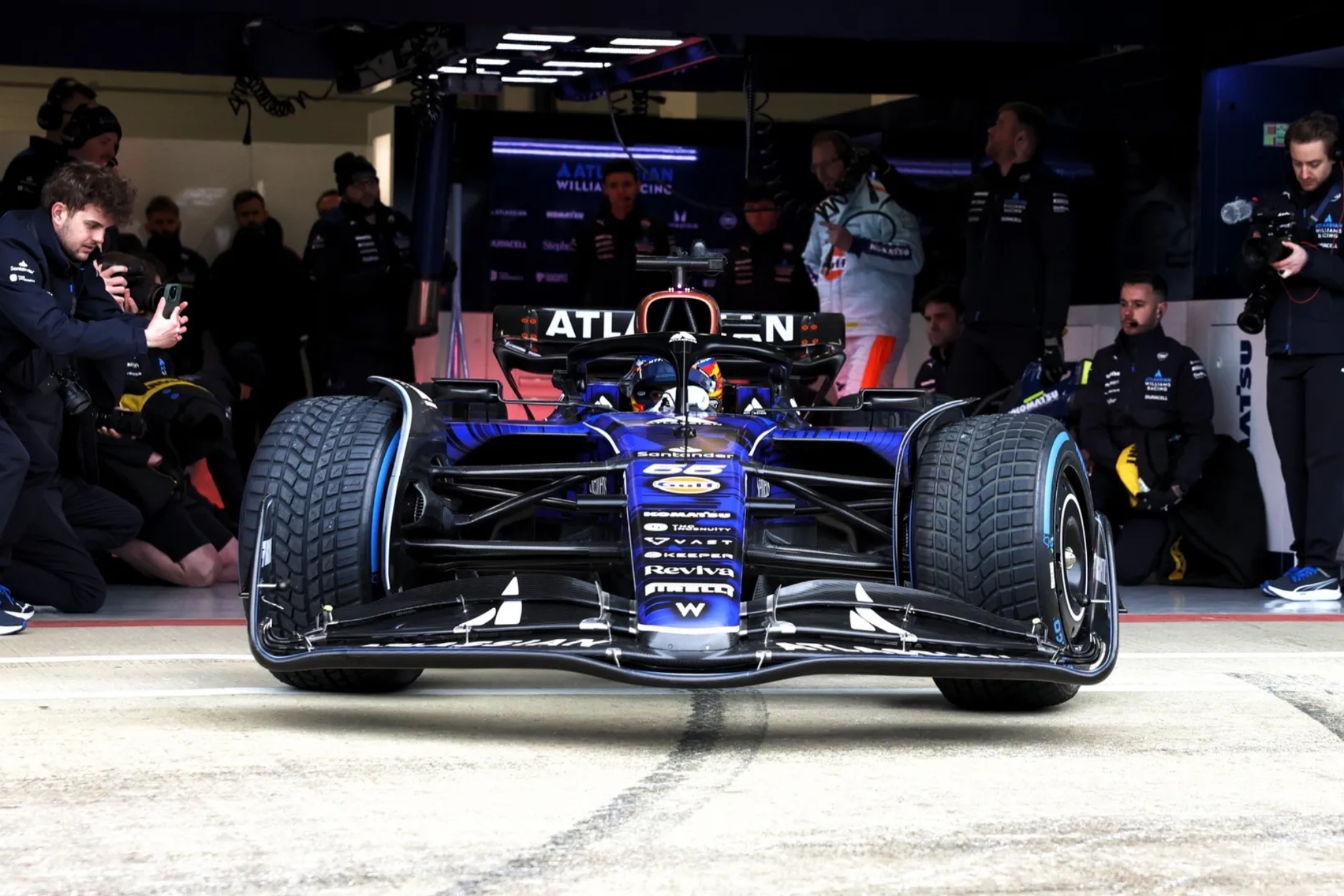 Williams augura un salto brutal para su coche en 2026