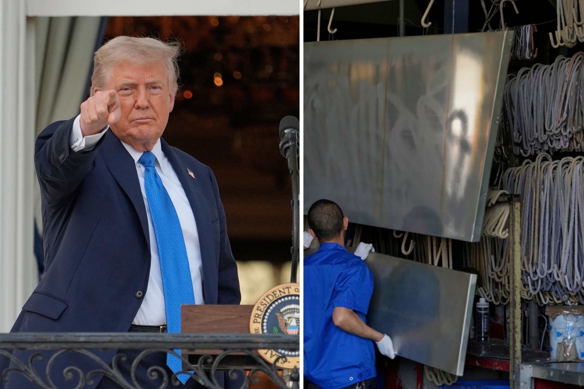 Donald Trump incrementa los aranceles de acero y aluminio importados del 25% al 50%