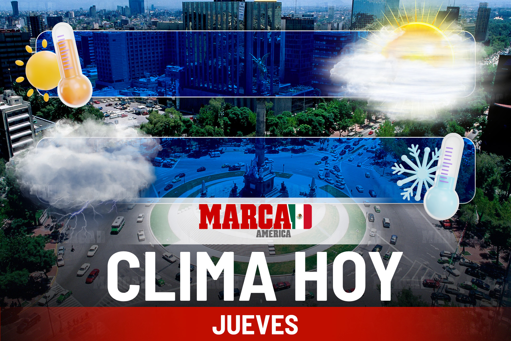 Pron�stico del clima para CDMX jueves 21 de agosto 2025