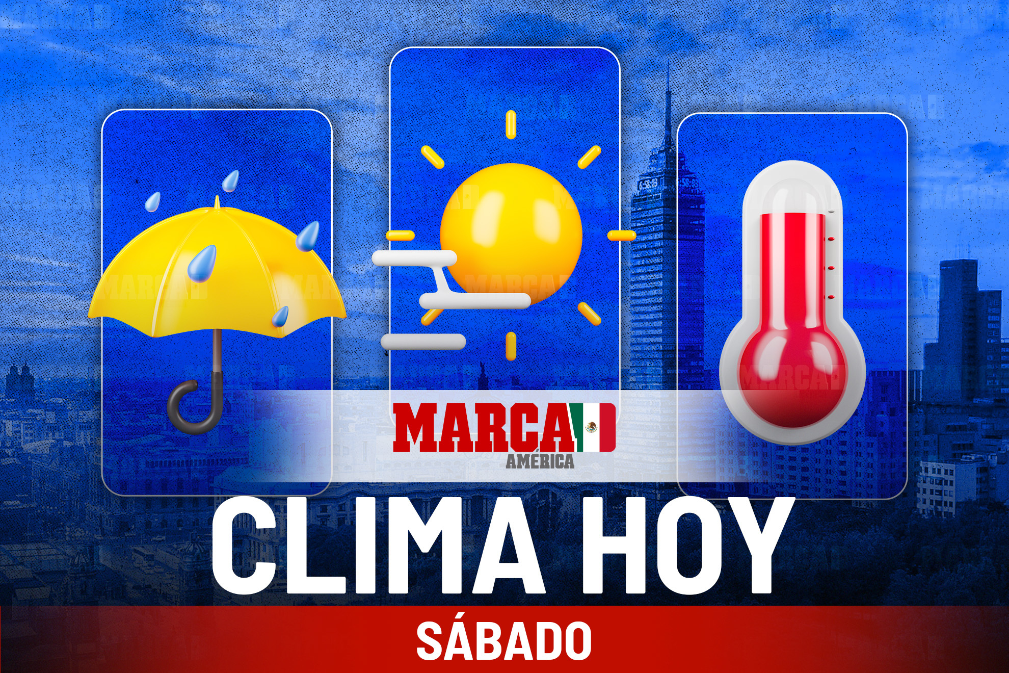 �A qu� hora va a llover hoy? Pron�stico del clima para CDMX s�bado 23 de agosto 2025