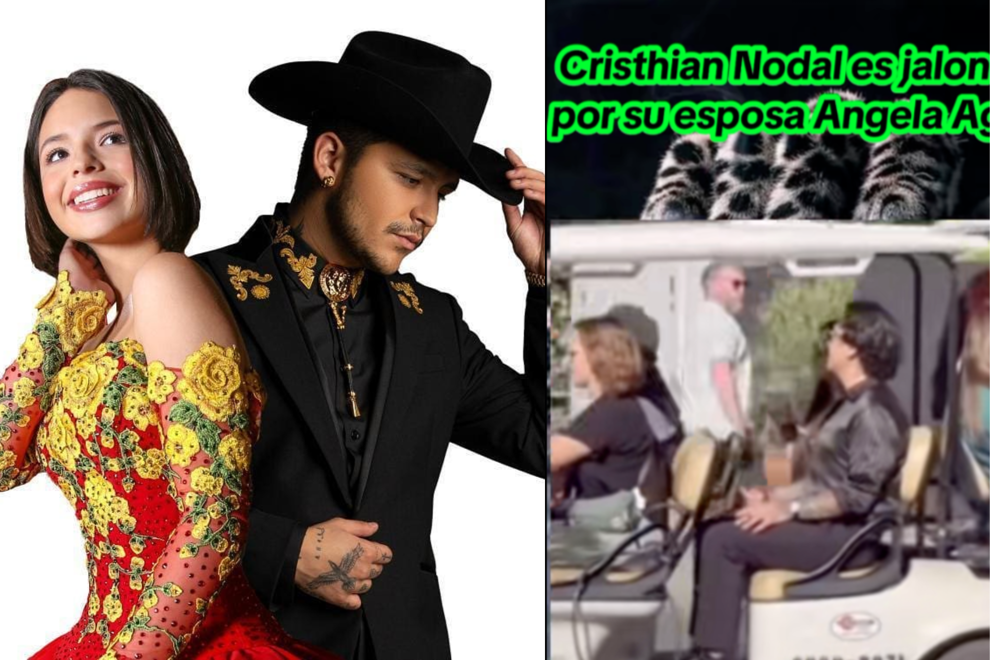 �ngela Aguilar es criticada por este VIDEO por jalonear a Christian Nodal