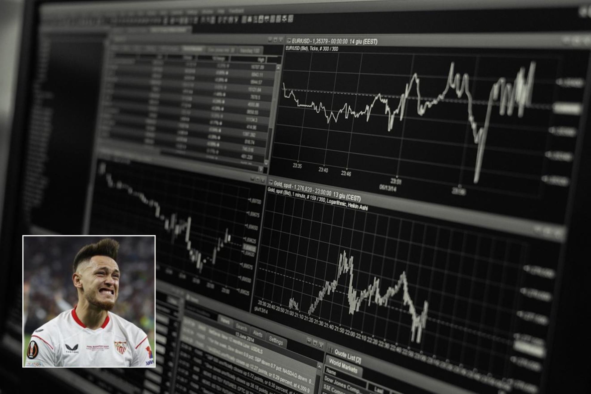 Lucas Ocampos, junto a otros jugadores, denunciado por una presunta criptoestafa millonaria