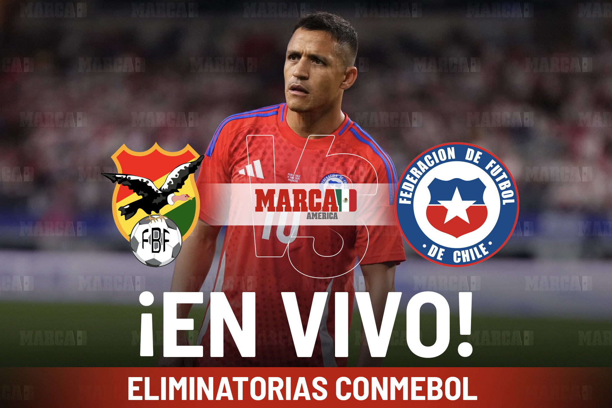 Bolivia vs Chile EN VIVO Hoy. Partido de Eliminatorias de Conmebol 2025