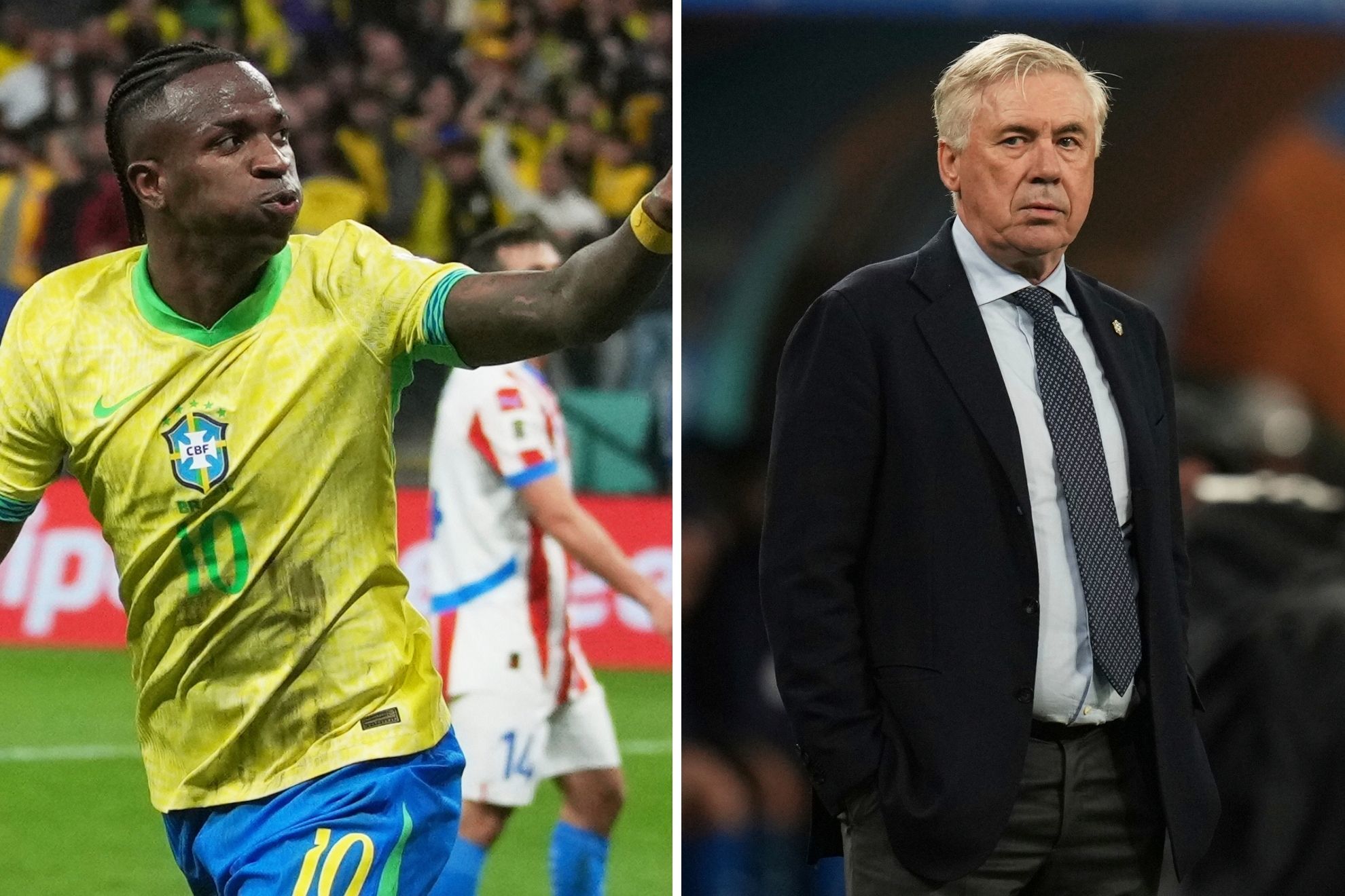 Carlo Ancelotti tiene su primera victoria como DT de Brasil