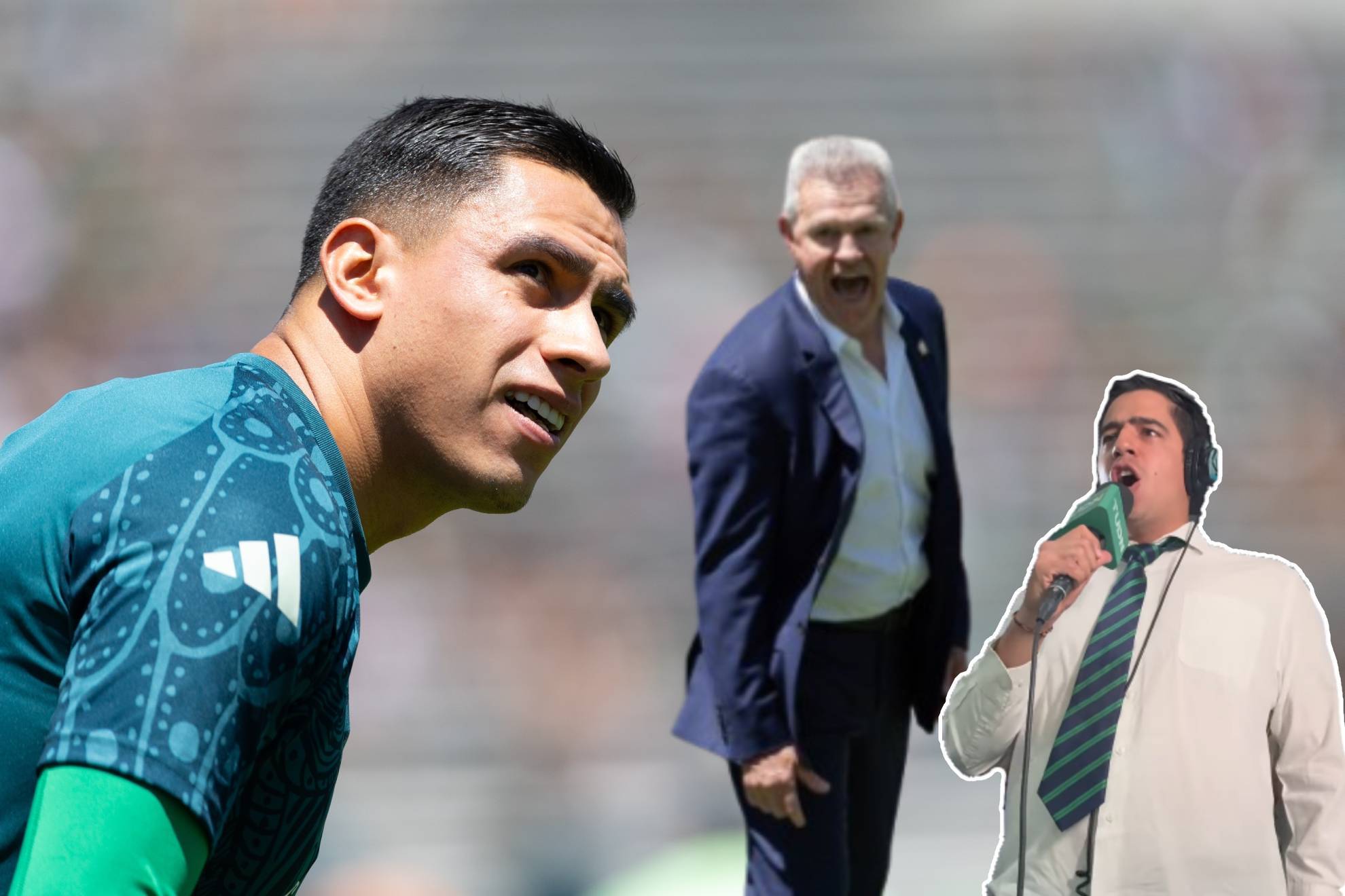 El narrador de Televisa hizo una fuerte revelaci�n por la porter�a del Tri