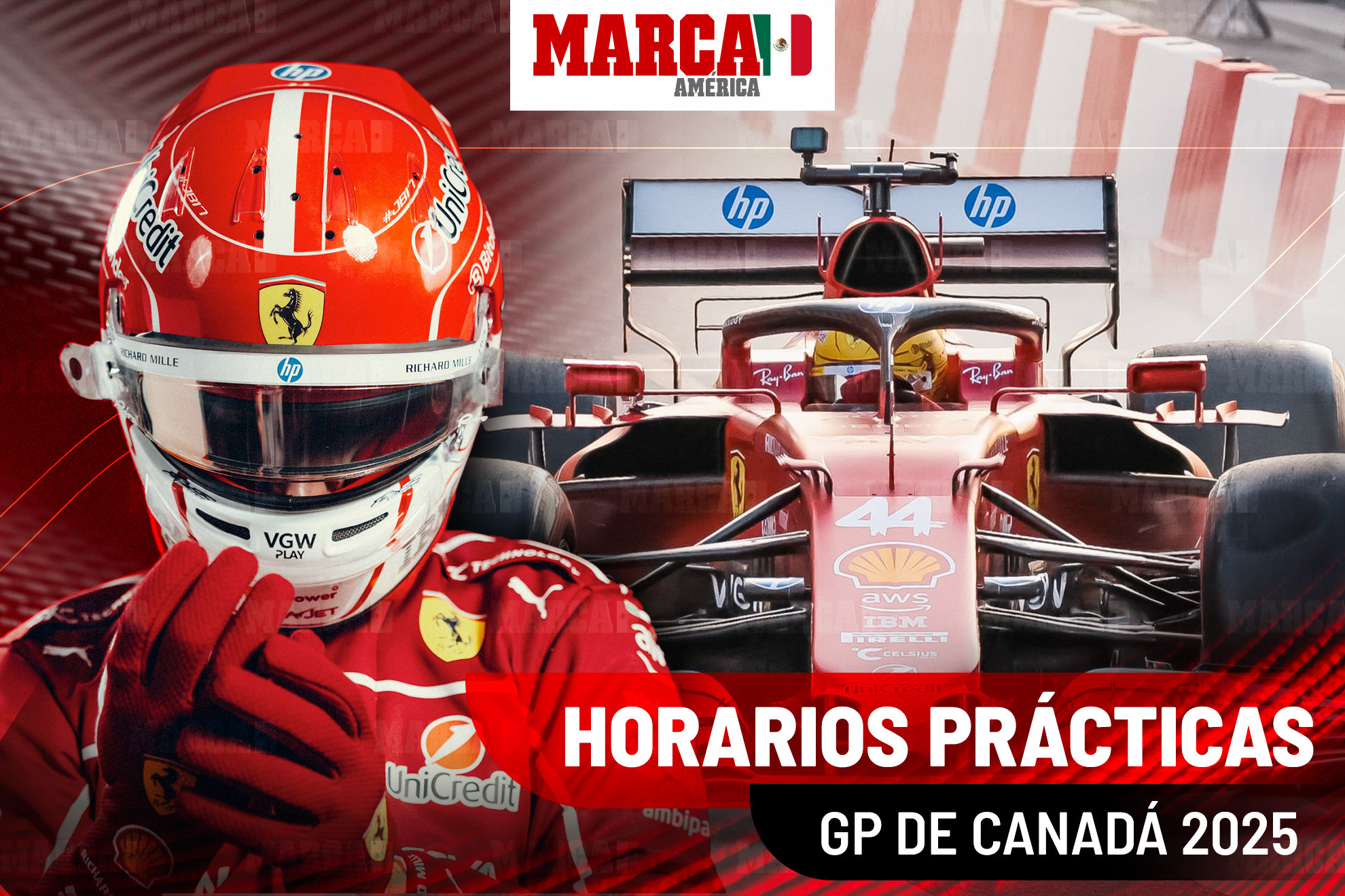 Pr�cticas Libres 3: horarios F1 GP de Canad� 2025 y d�nde ver los entrenamientos hoy en M�xico