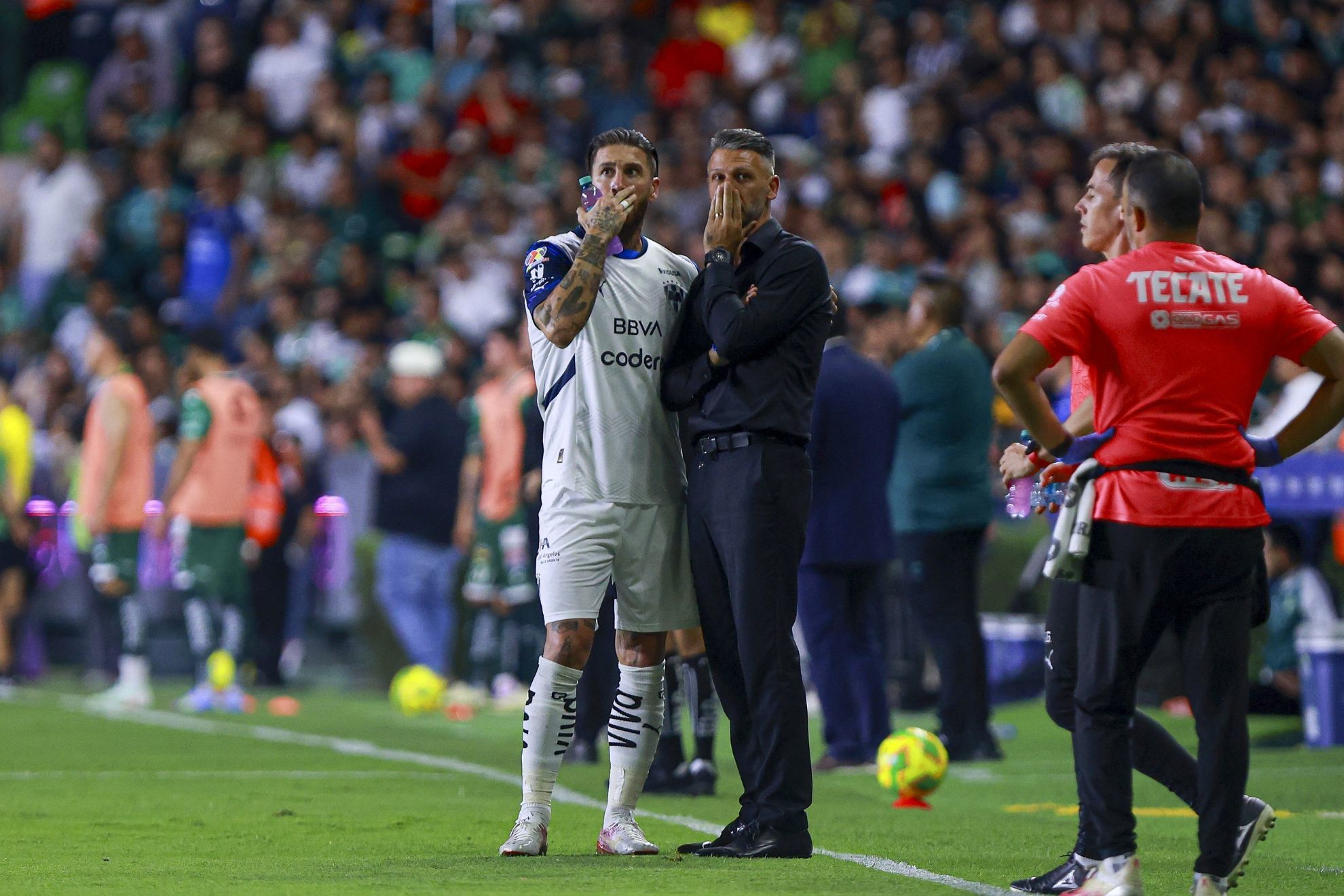 Demichelis y Ramos se encontraron en Monterrey