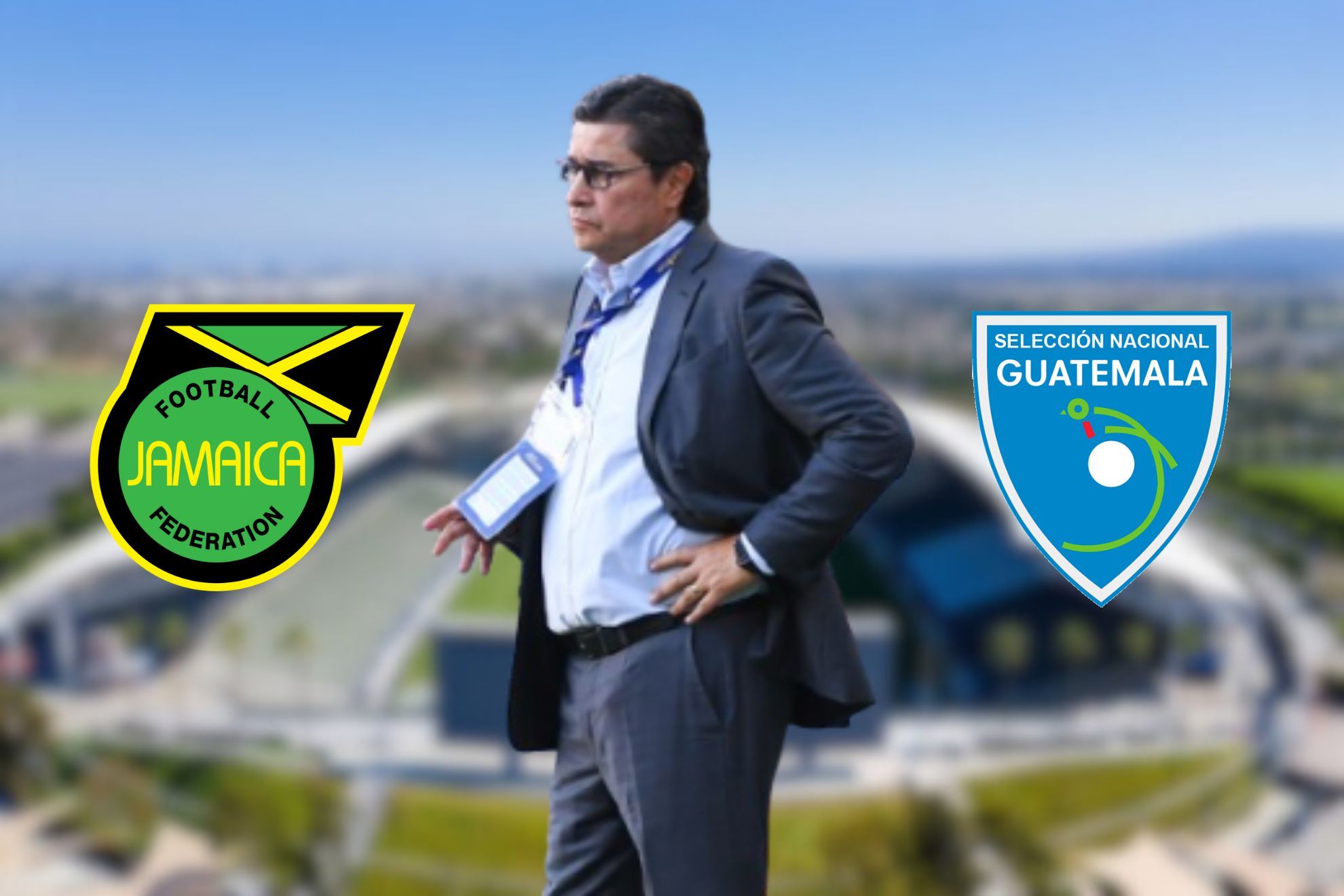 Luis Fernando Tena y Guatemala vs Jamaica en Copa Oro