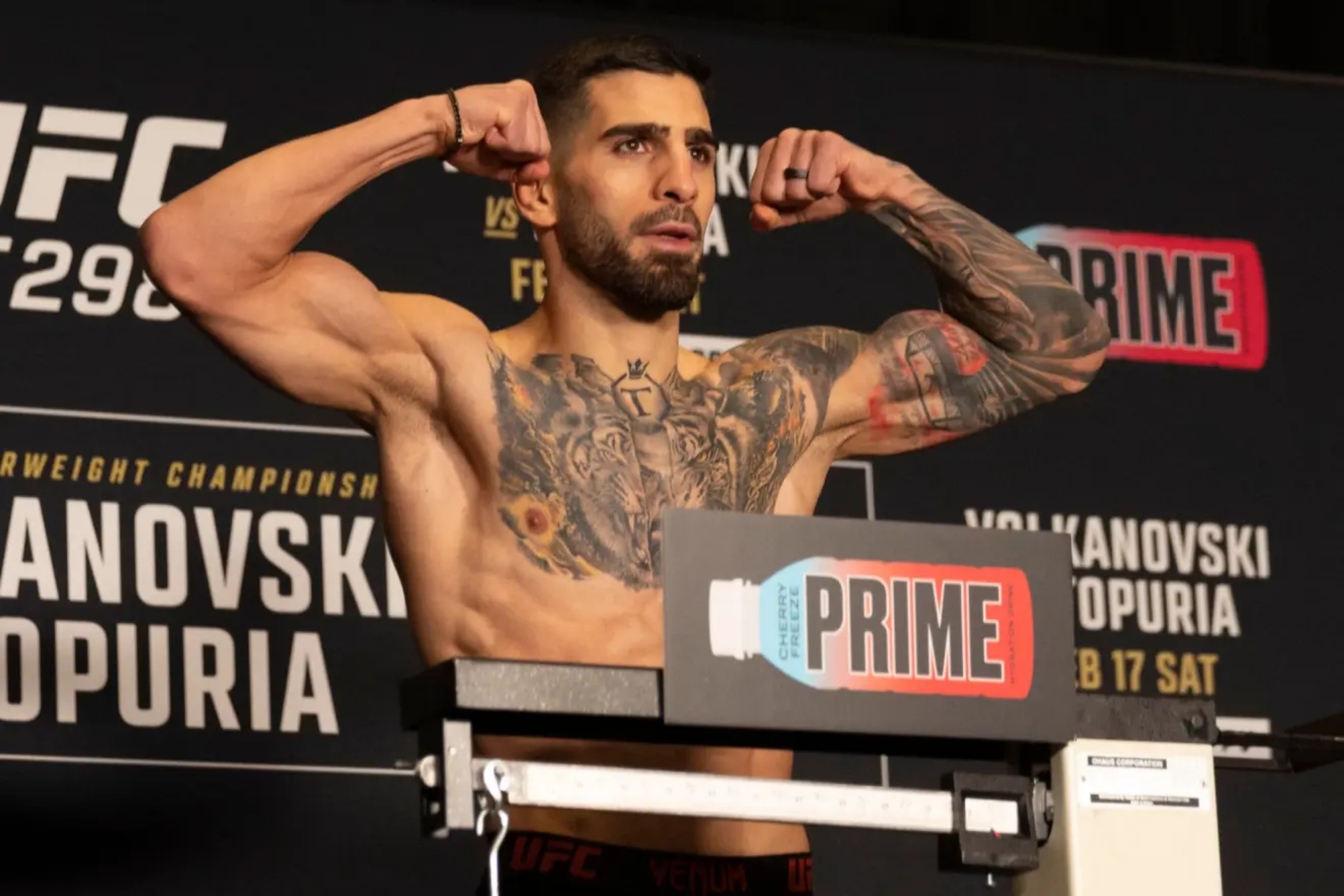 Topuria, en una imagen de archivo