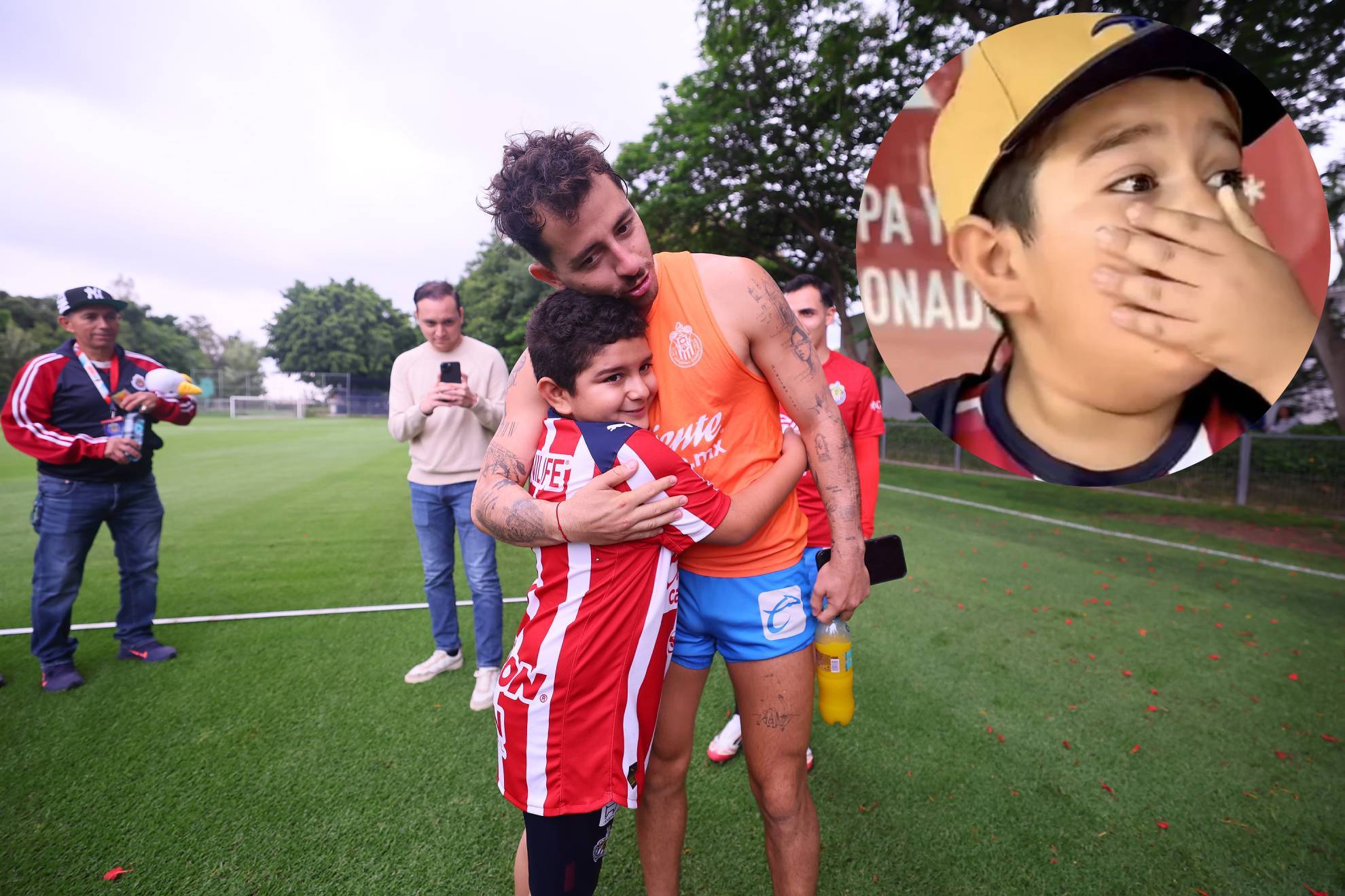 Hern�n conoce a su equipo favorito.