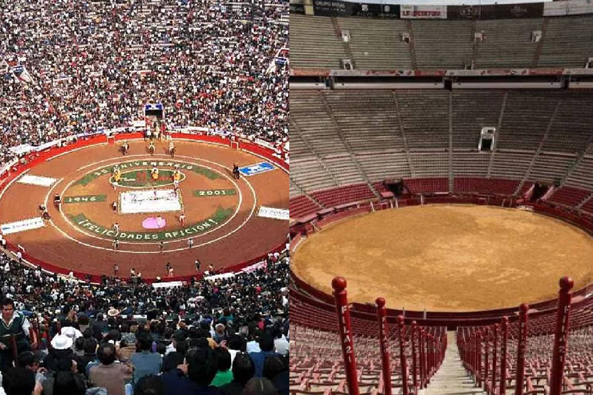 La Monumental Plaza de Toros M�xico cancela corridas y novilladas en la Ciudad de M�xico.