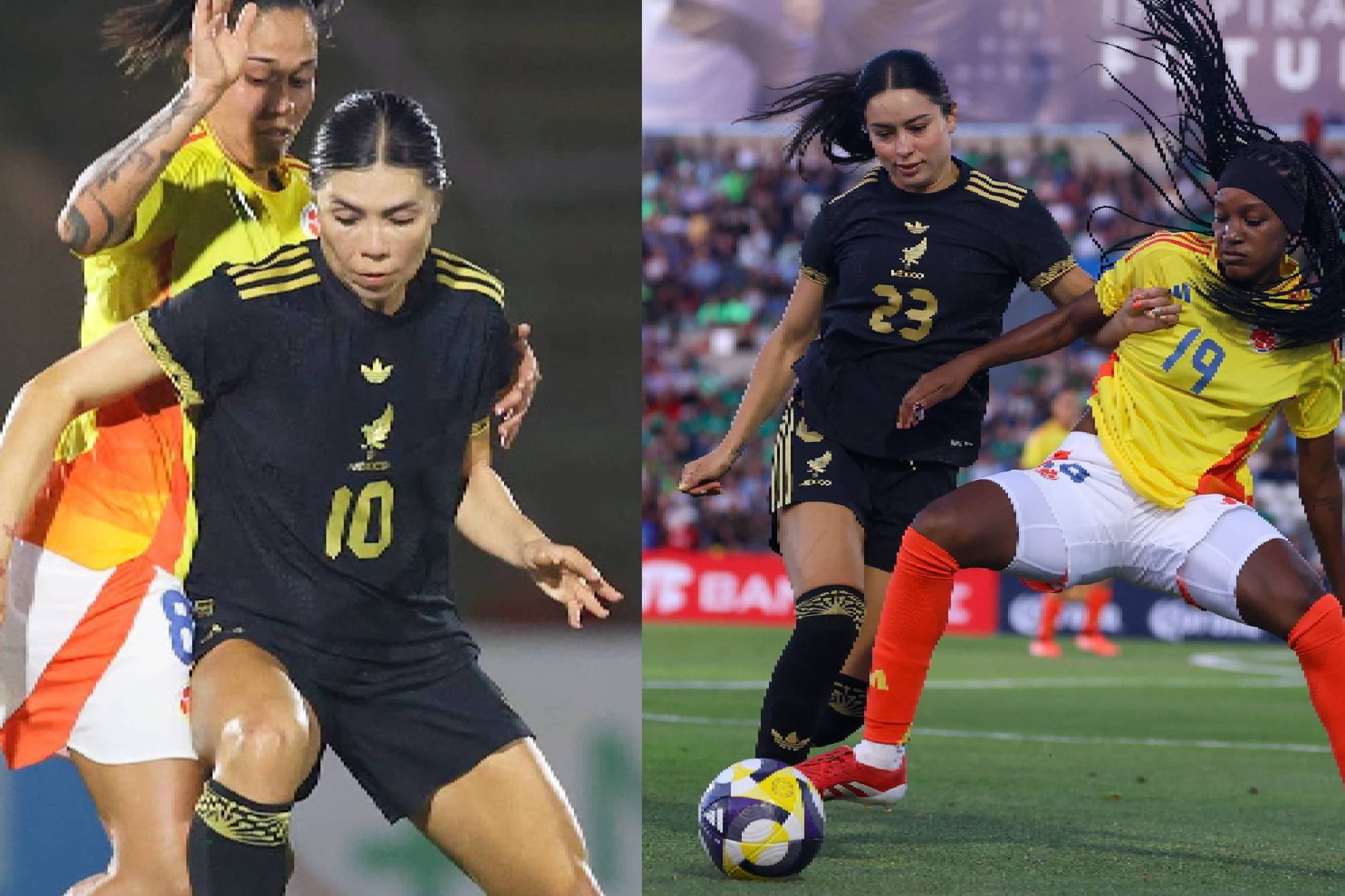 La Selecci�n Mexicana Femenil empata como local con Colombia en amistoso