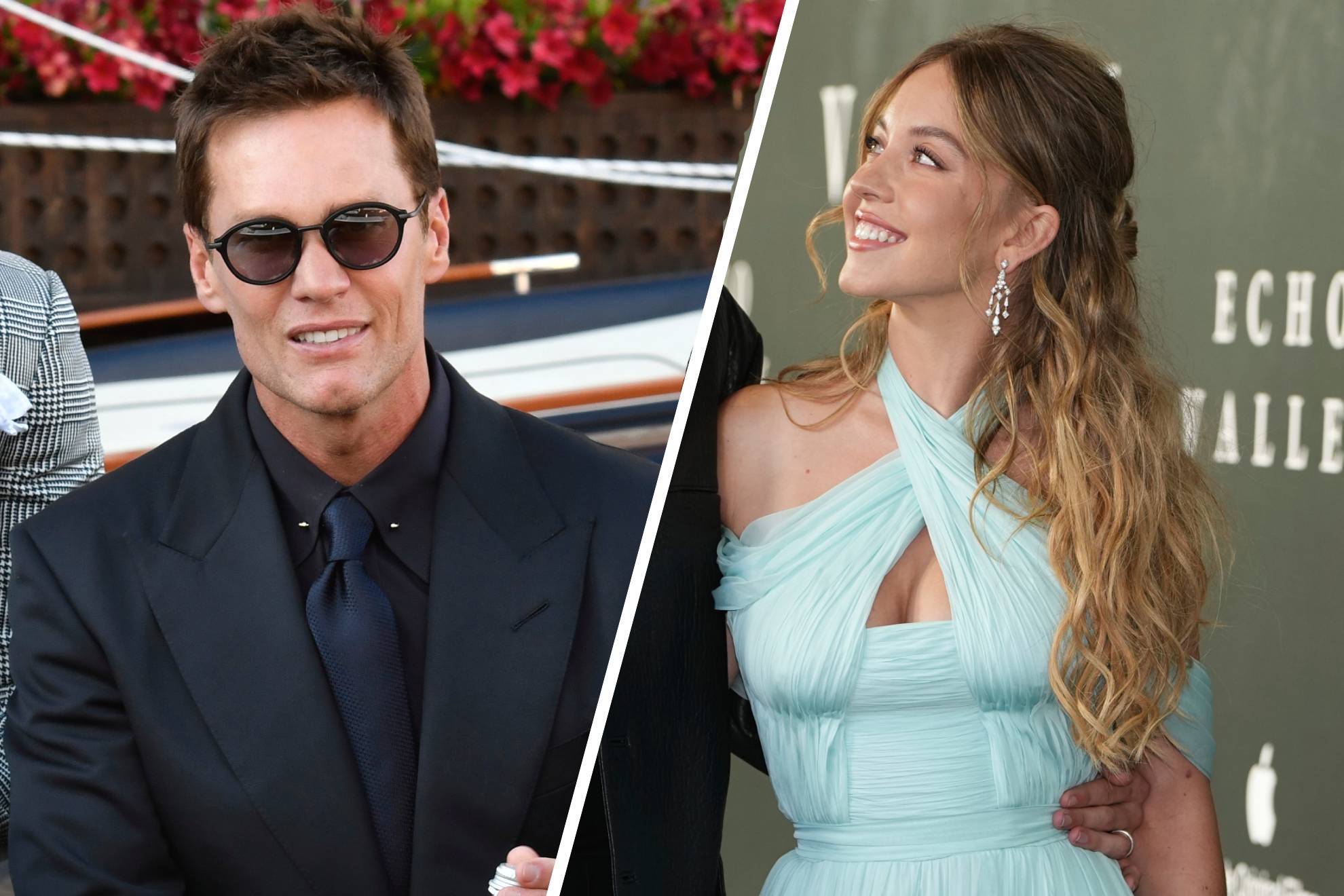 La leyenda de NFL se vio muy bailador junto a la actriz de 27 a�os