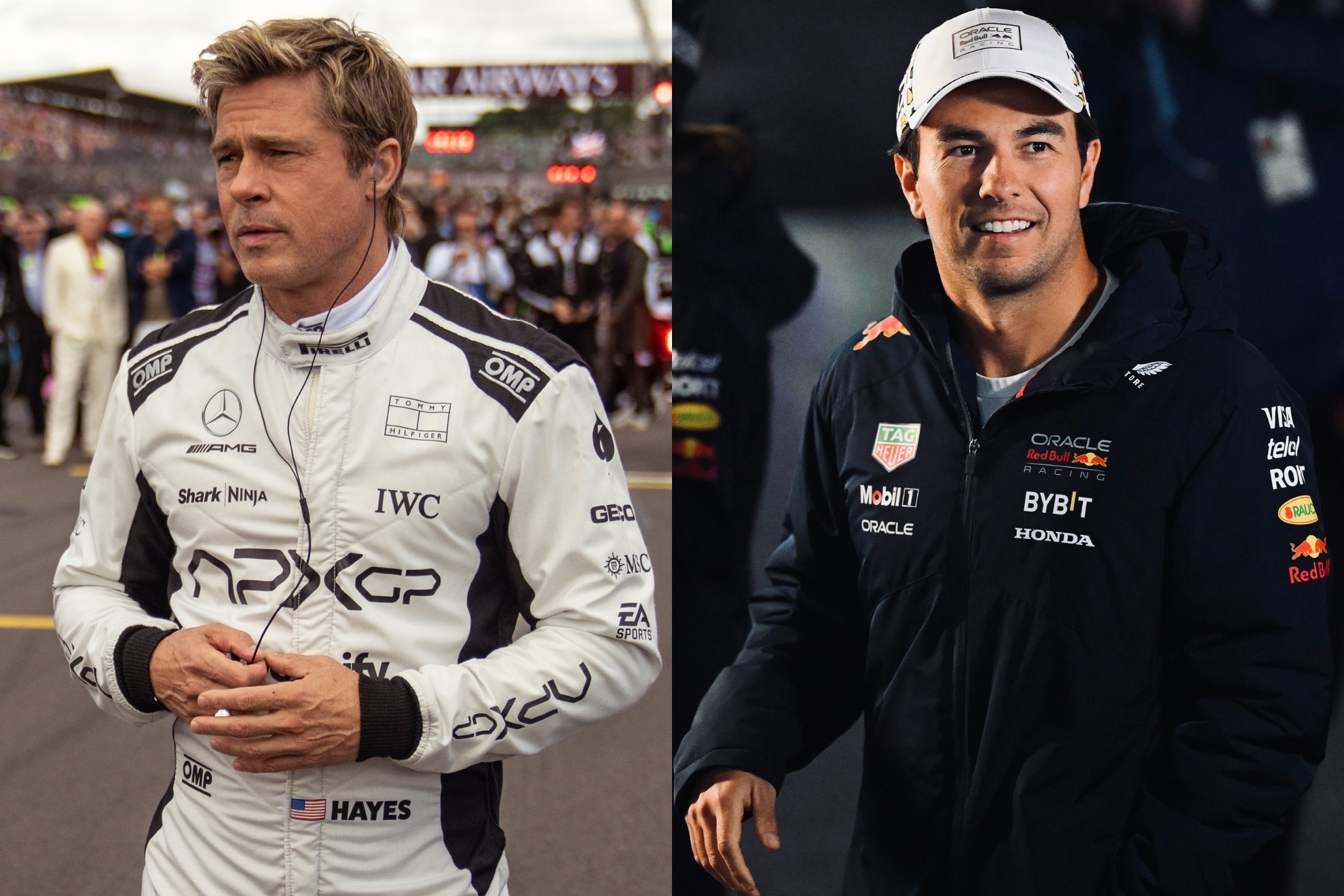 Brad Pitt se rinde a Checo P�rez