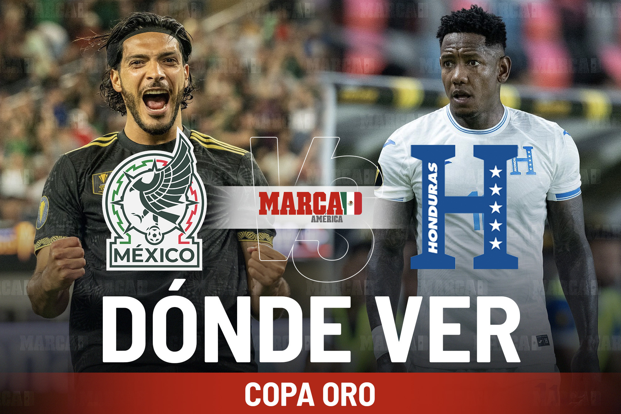 M�xico vs Honduras Copa Oro 2025