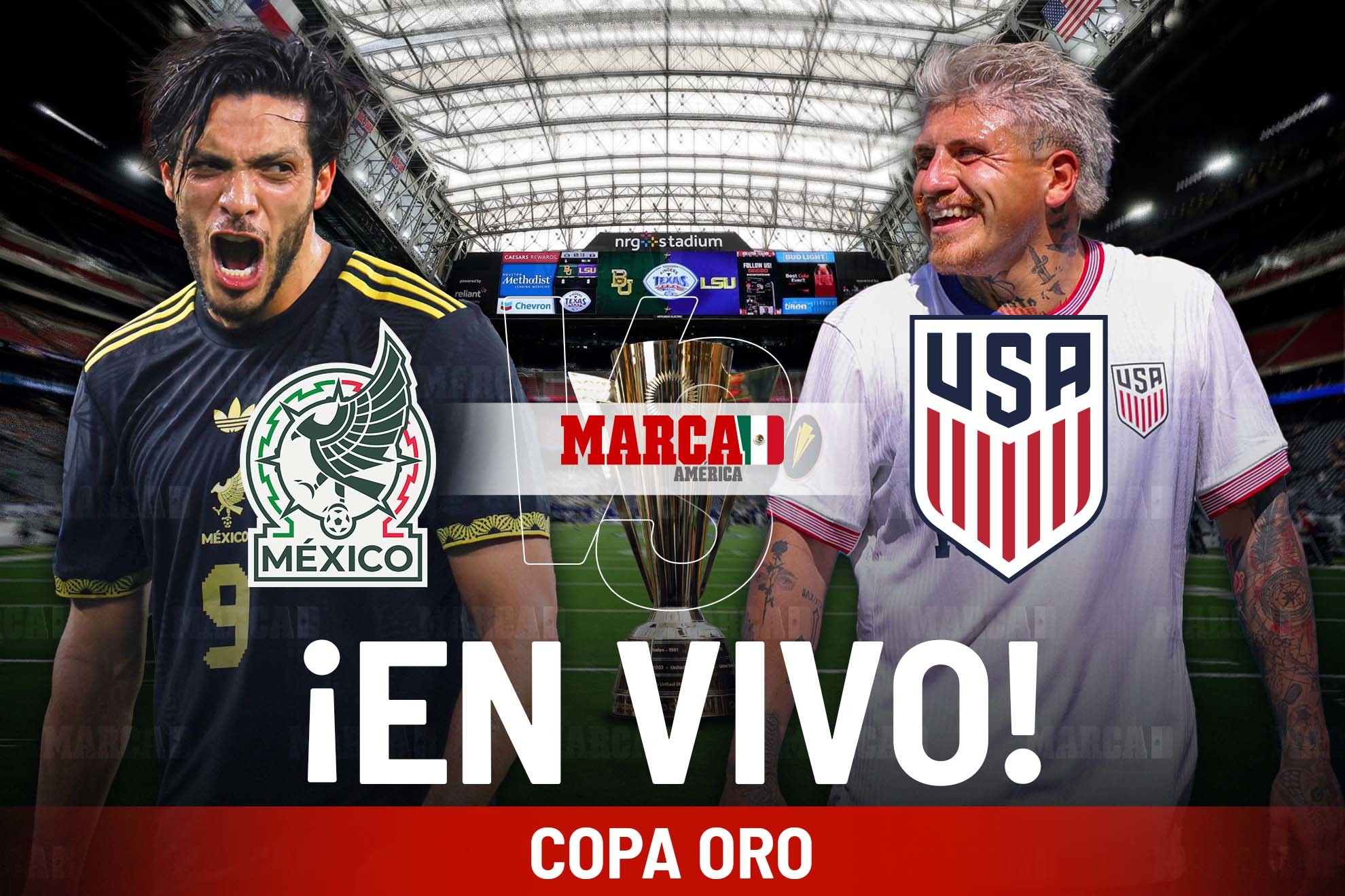 �C�mo qued� M�xico vs Estados Unidos? Resultado y goles de Ra�l Jim�nez y Edson �lvarez en Selecci�n Mexicana - Final Copa Oro 2025