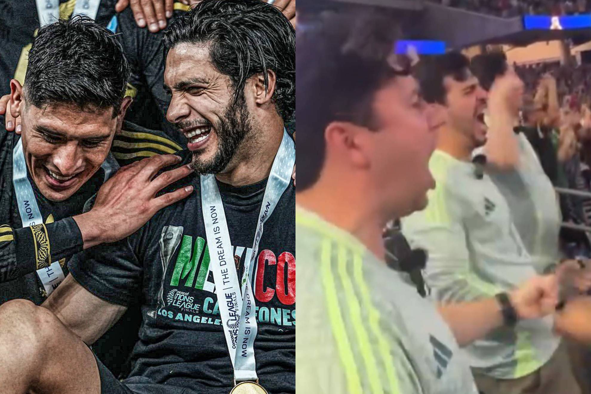 El equipo tricolor vino de atr�s para vencer 2-1 al Team USA con goles de Ra�l Jim�nez y Edson �lvarez, te mostraron las mejores reacciones en redes sociales.