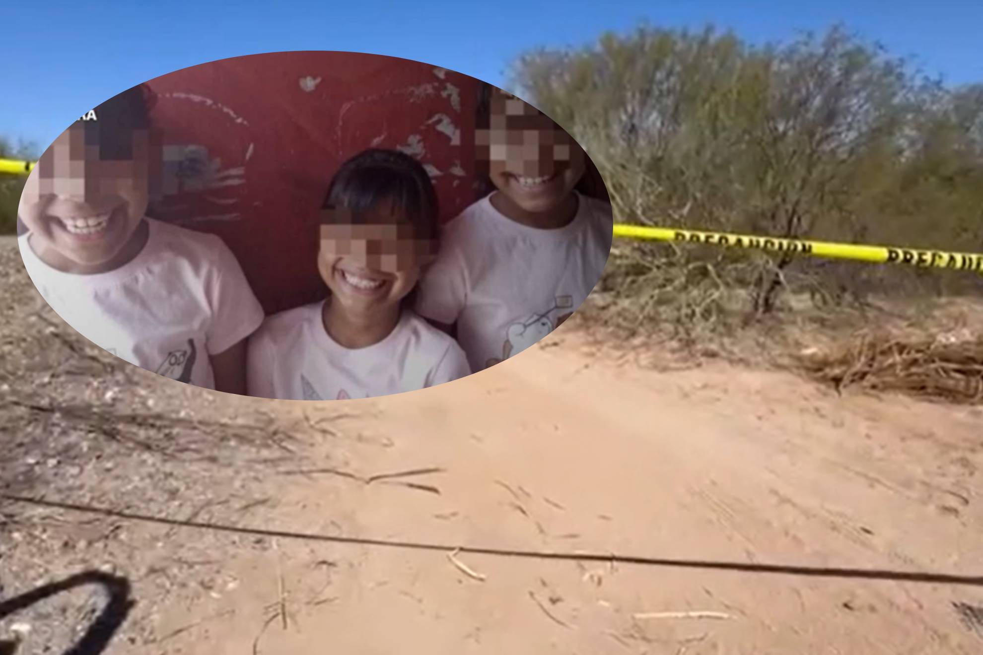 Ni�as son encontradas sin vida en el desierto de Sonora.