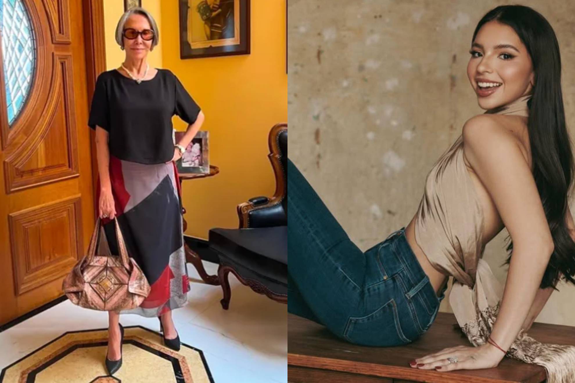 Florinda Meza y �ngela Aguilar.