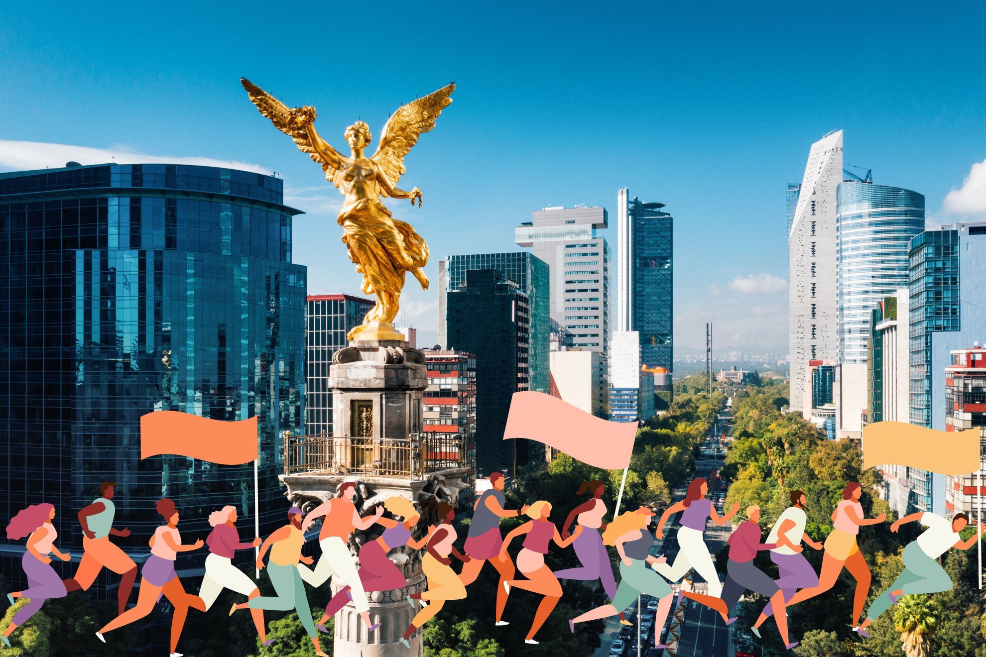 Medio Marat�n CDMX 2025: ruta, calles cerradas y horario del Metro y Metrob�s del domingo 13 de julio 2025